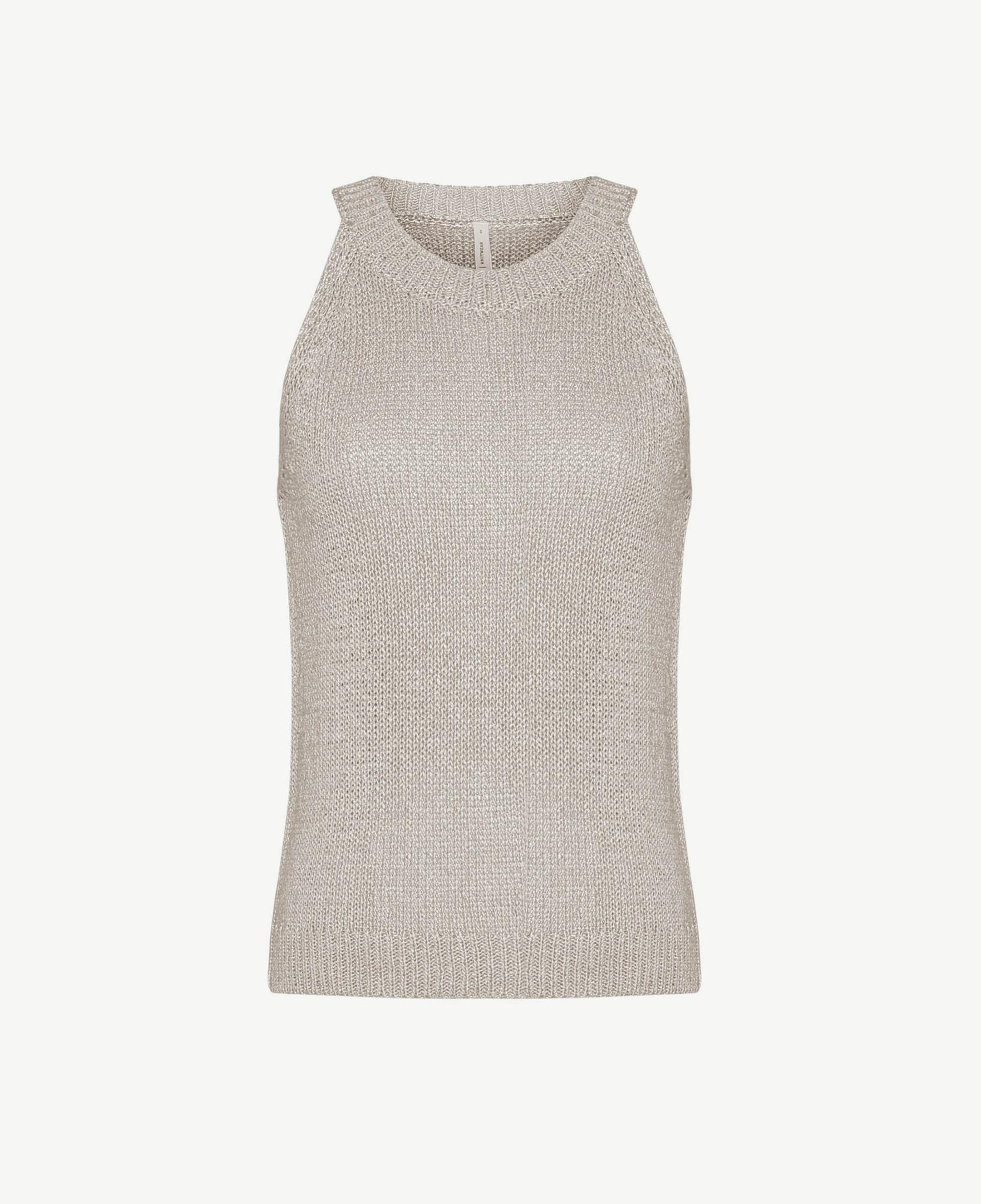 YARGICI Regular Halter Yaka Kolsuz Kazak