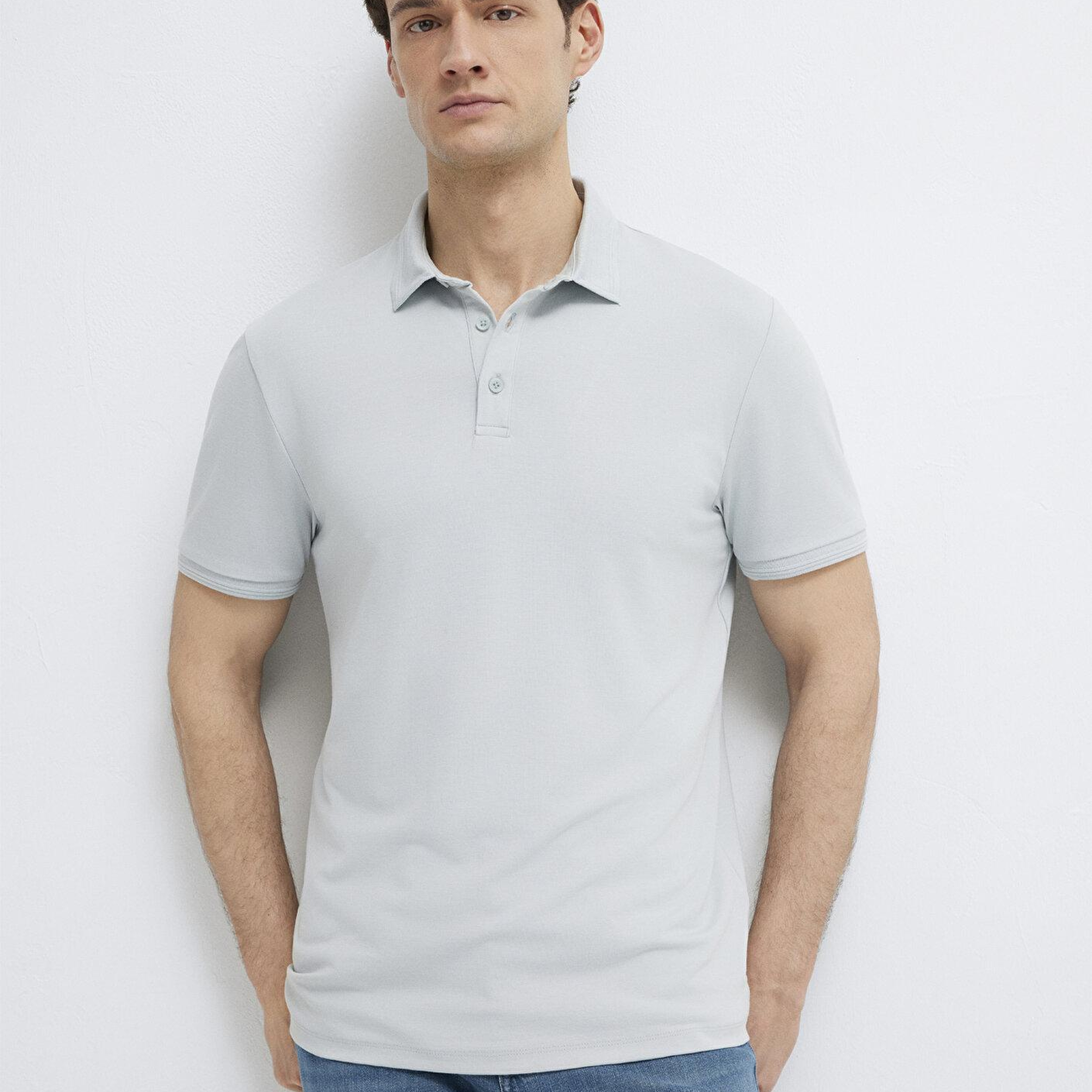 Mavi Soft Premium Açık Mavi Polo Tişört Slim Fit / Dar Kesim 0613006-70802