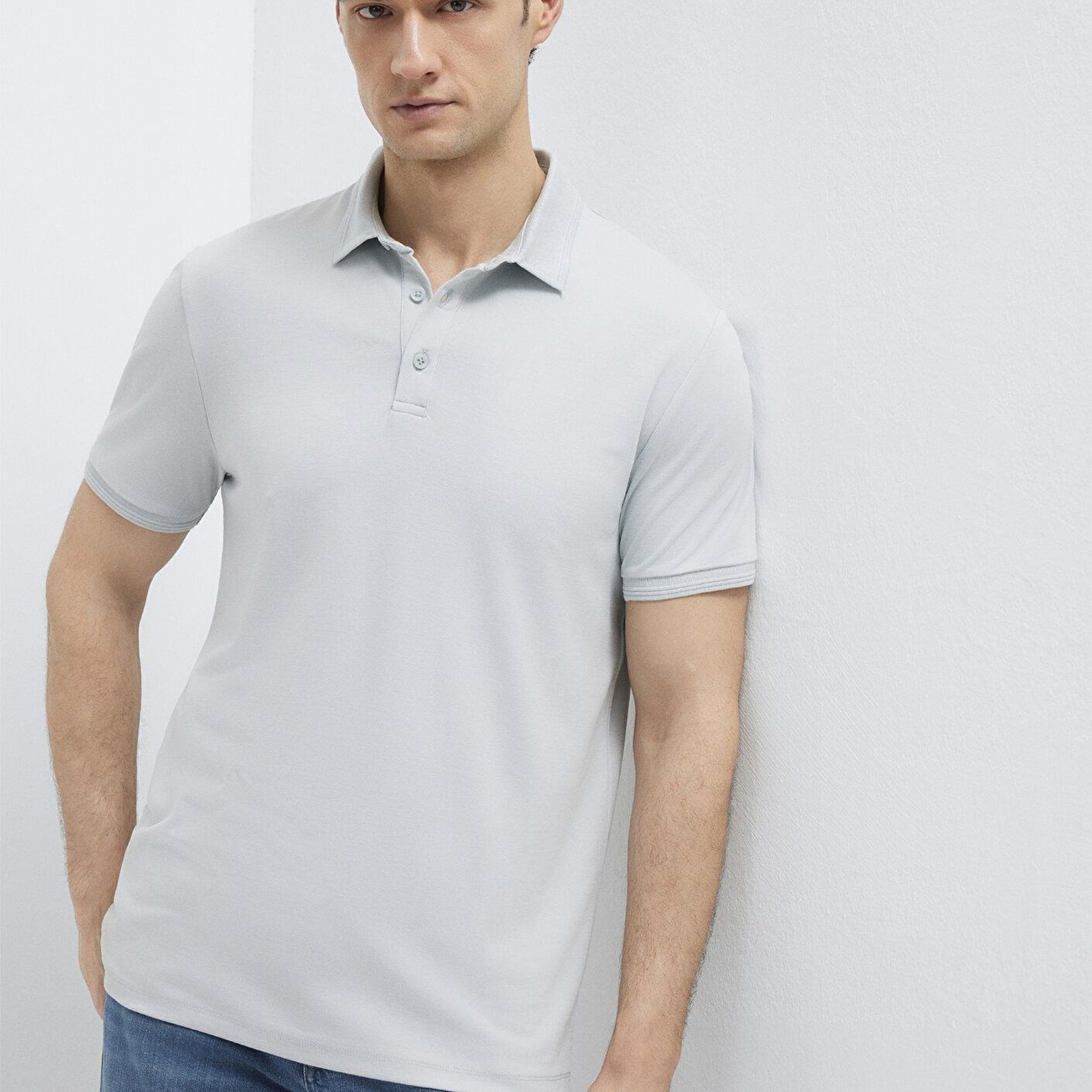 Mavi Soft Premium Açık Mavi Polo Tişört Slim Fit / Dar Kesim 0613006-70802