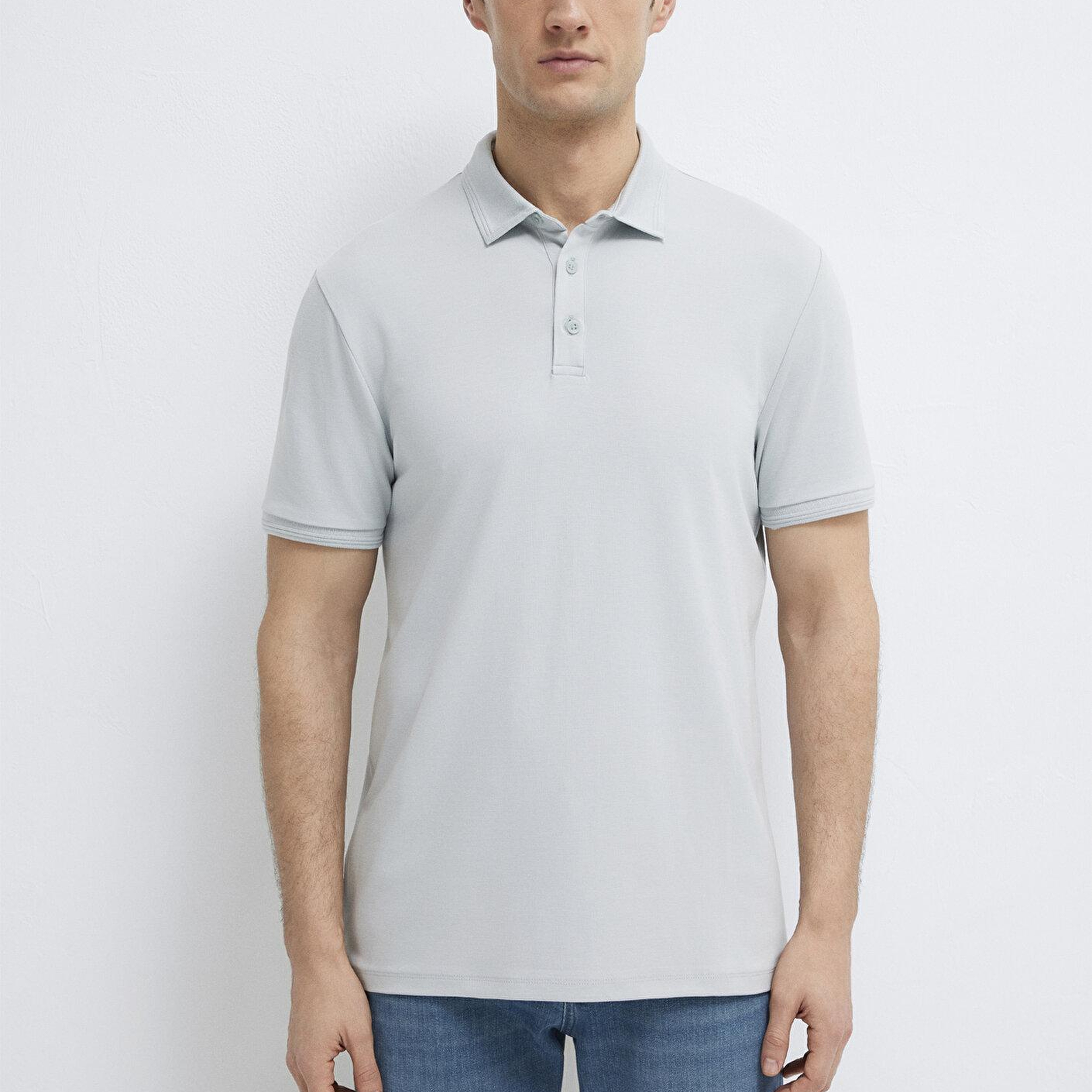 Mavi Soft Premium Açık Mavi Polo Tişört Slim Fit / Dar Kesim 0613006-70802