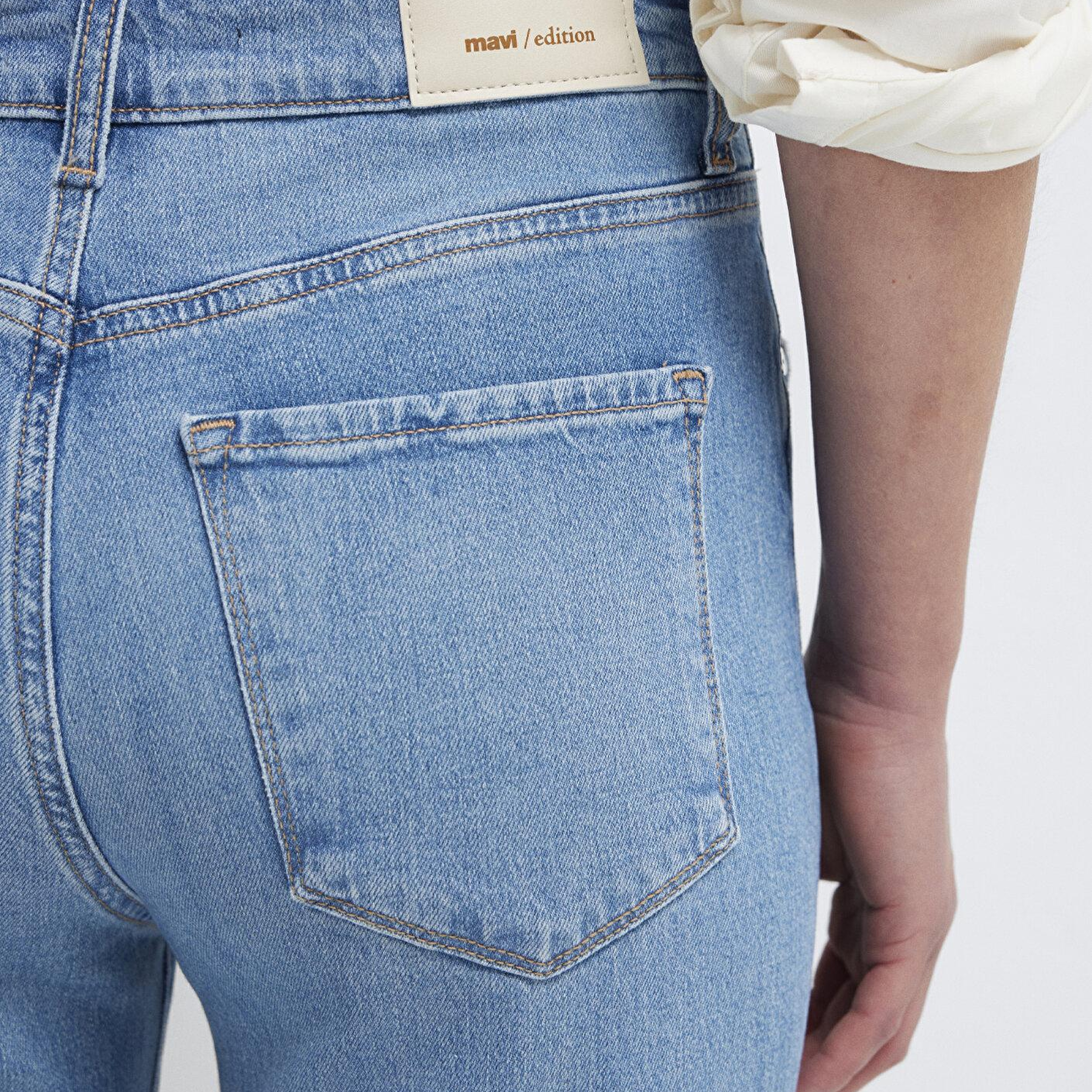 Mavi Victoria Mavi Edition Gölgeli Açık Mavi Jean Pantolon 101072-A3779