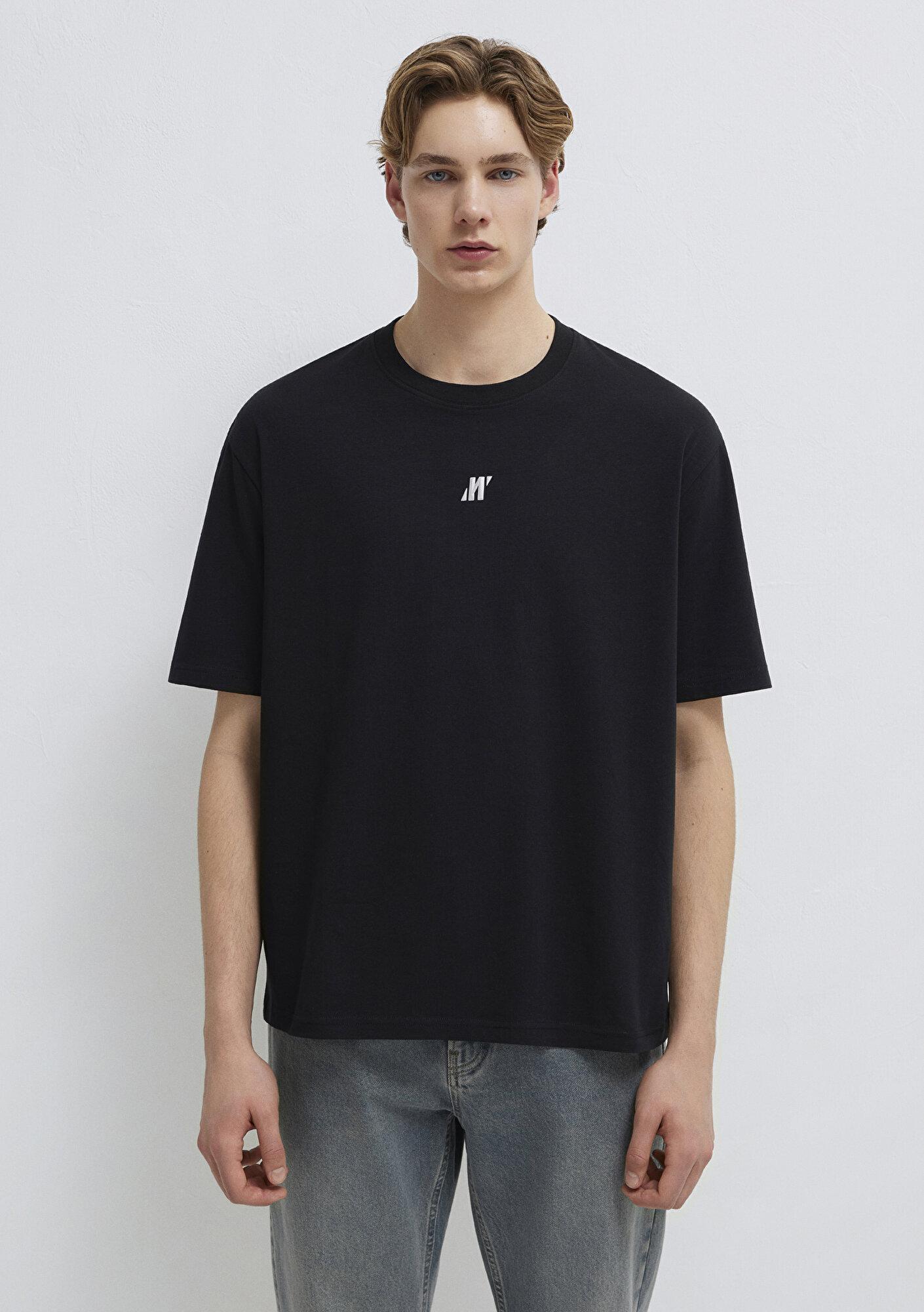 Mavi Mavi Pro Siyah Tişört Relaxed Fit / Rahat Kesim 0613438-900