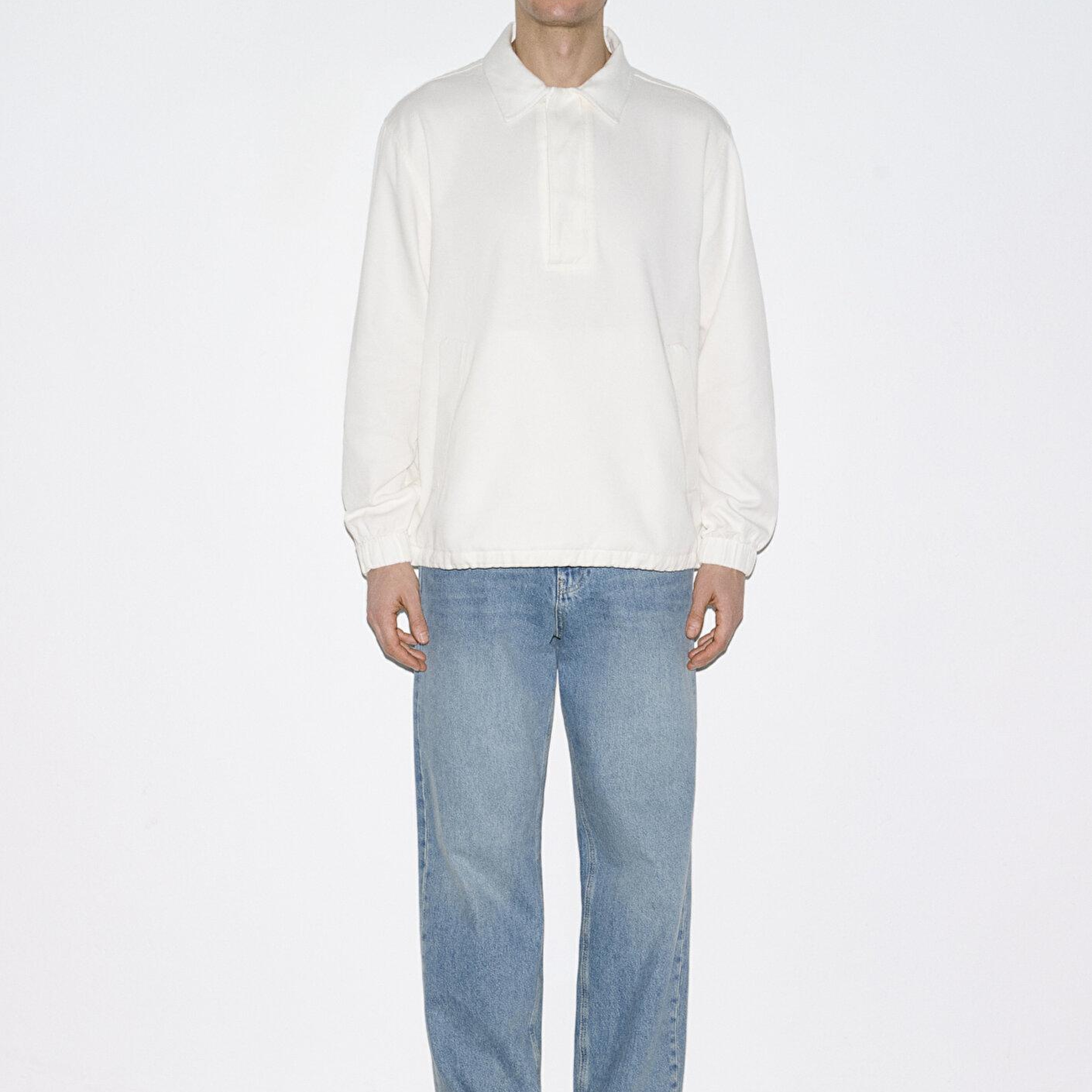 Mavi Ekru Polo Sweatshirt 0212008-80194