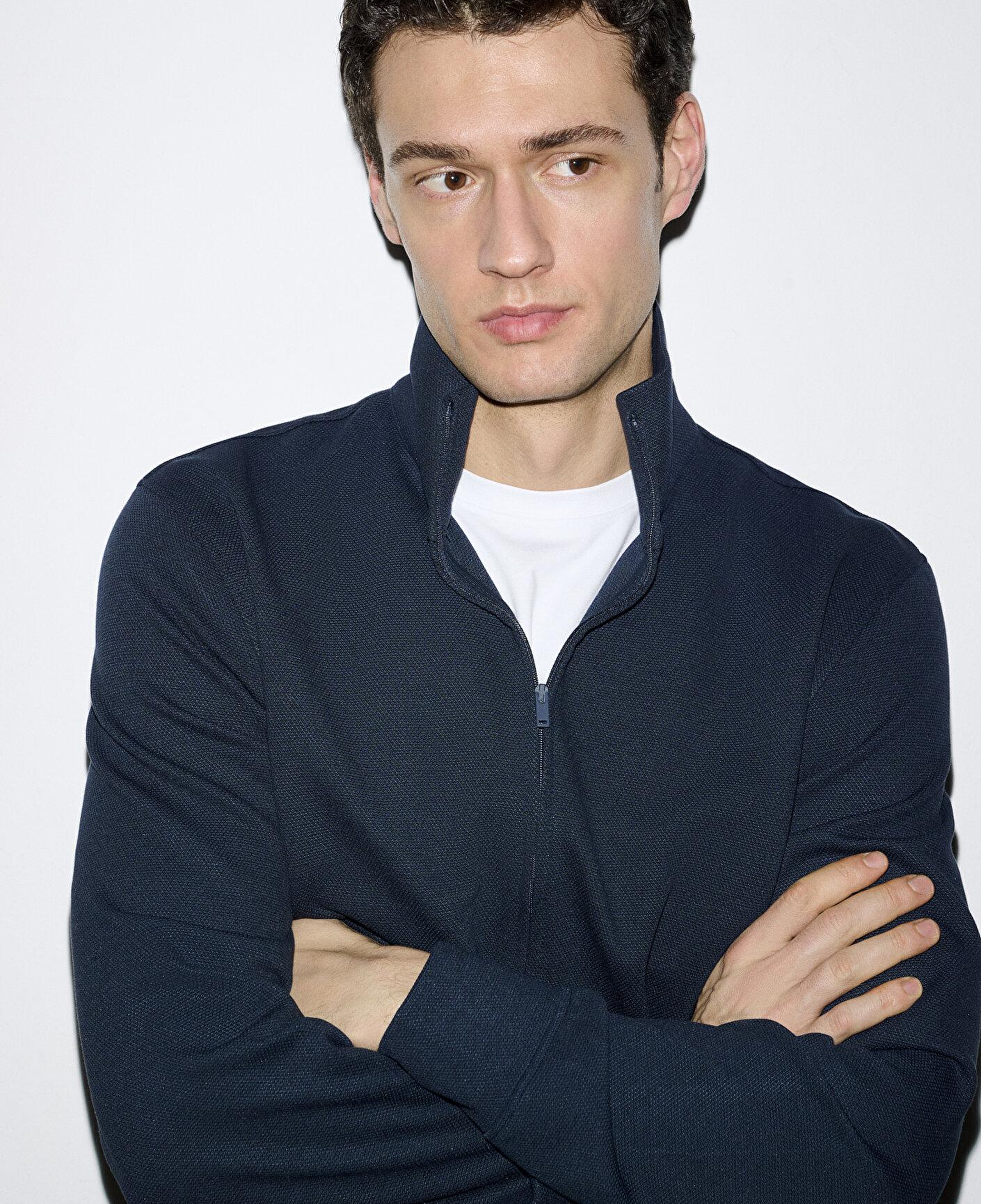 Mavi Esnek Lacivert Travel Sweatshirt 0S10560-70497
