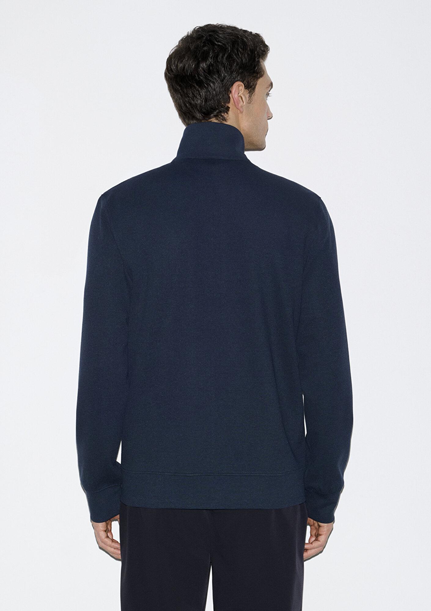 Mavi Esnek Lacivert Travel Sweatshirt 0S10560-70497