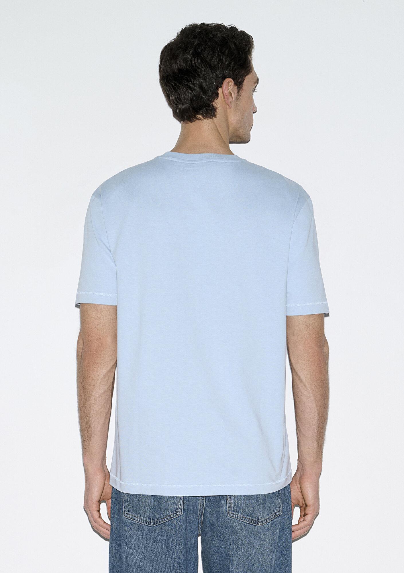 Mavi Mavi Basic Tişört Loose Fit / Bol Rahat Kesim 0612269-70813