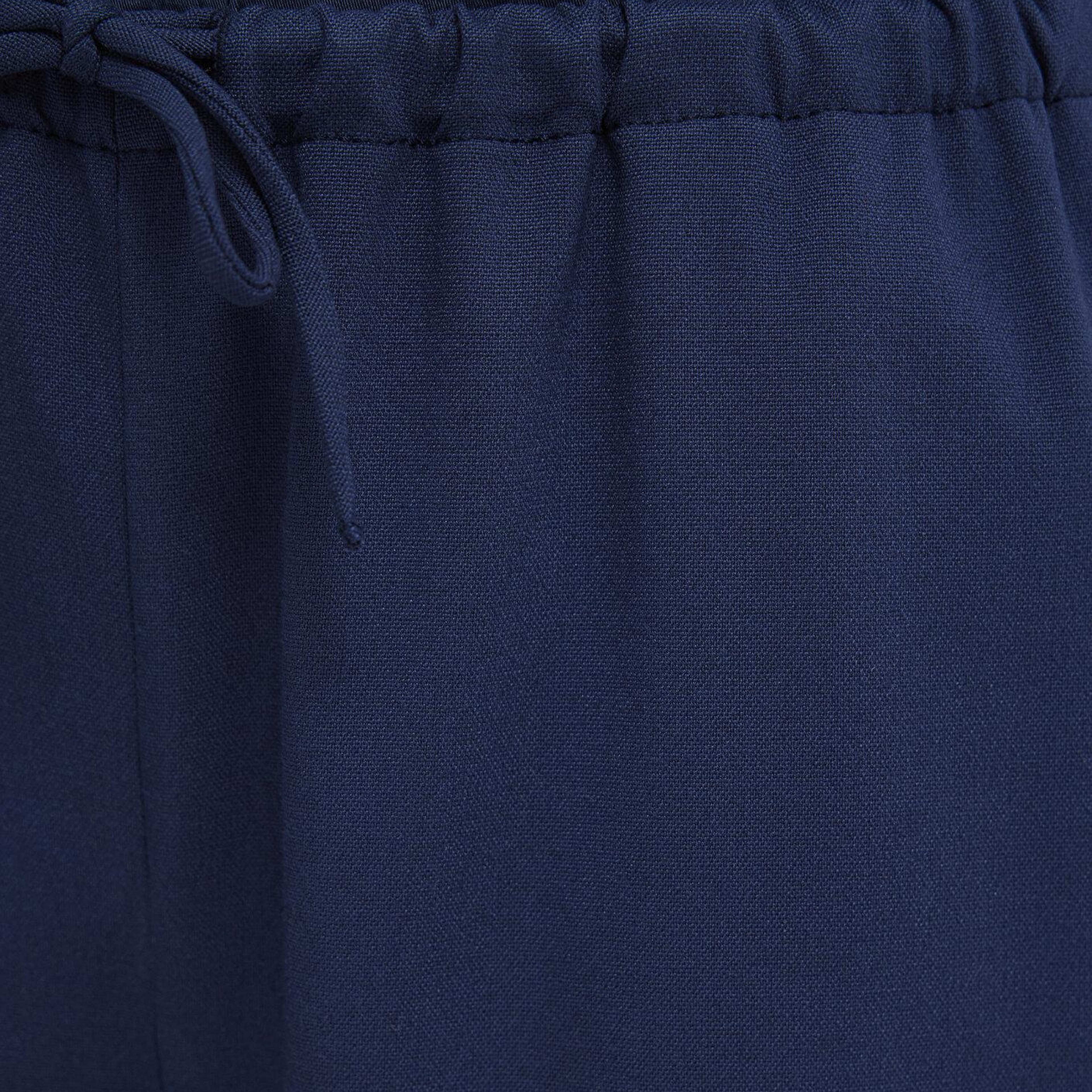 Mavi Beli Bağcıklı Lacivert Pantolon 1011153-70497