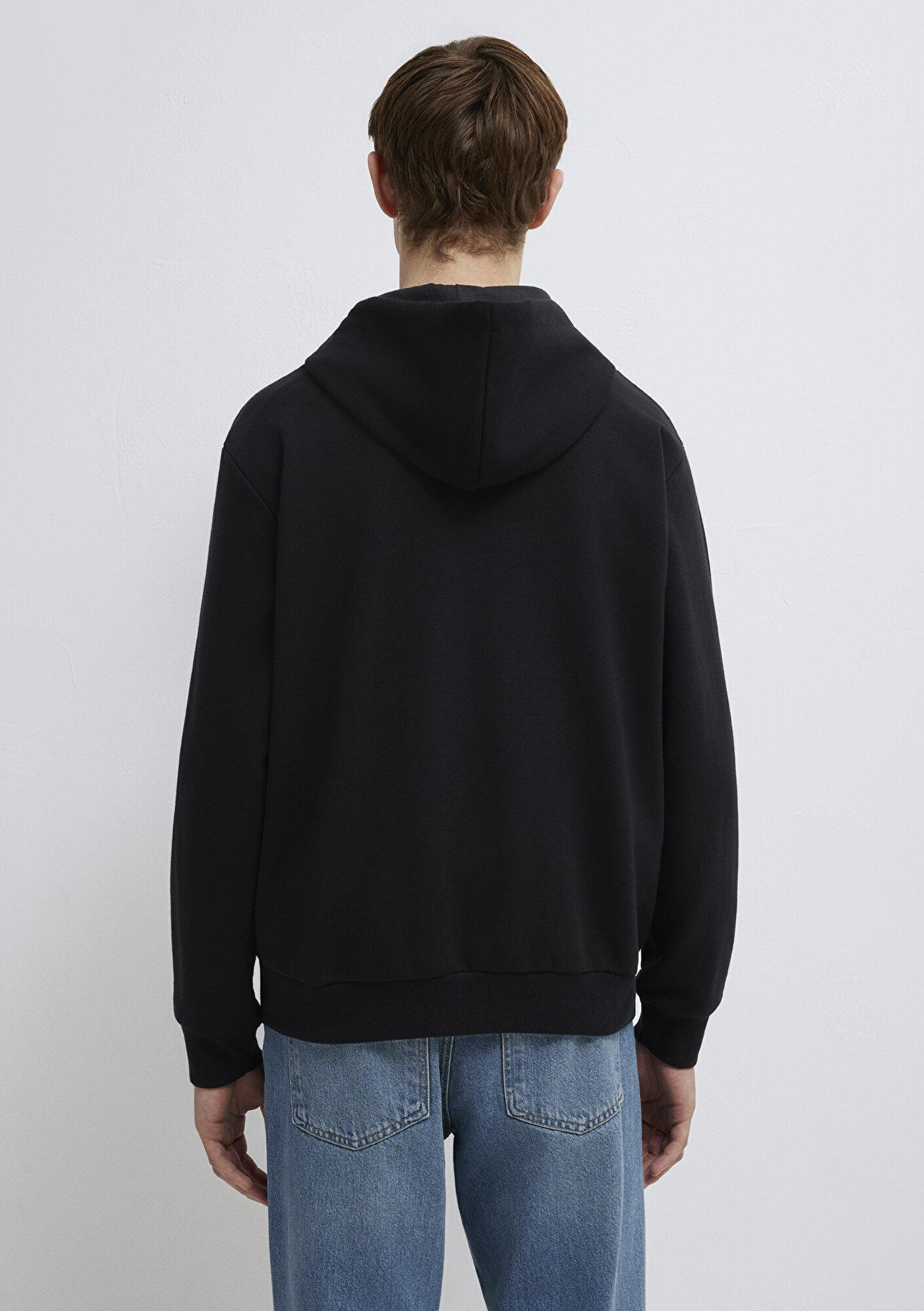 Mavi Mavi Logo Baskılı Fermuarlı Sweatshirt 0S10557-900