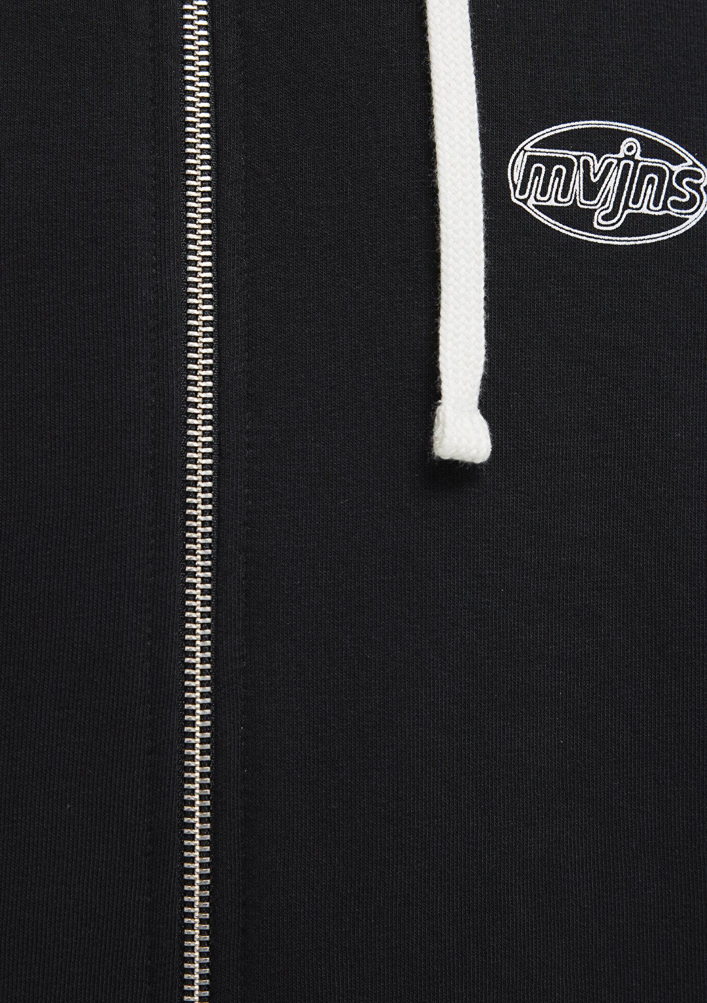 Mavi Mavi Logo Baskılı Fermuarlı Sweatshirt 0S10557-900