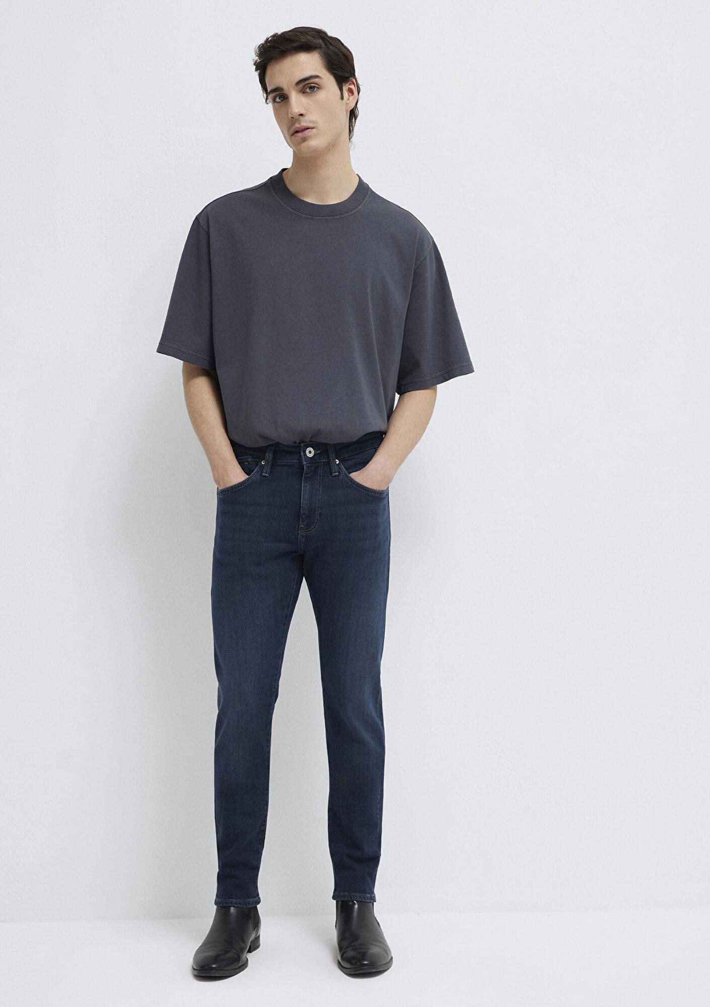 Mavi James Mavi Pro Puslu Gece Mavisi Jean Pantolon 00424A1737