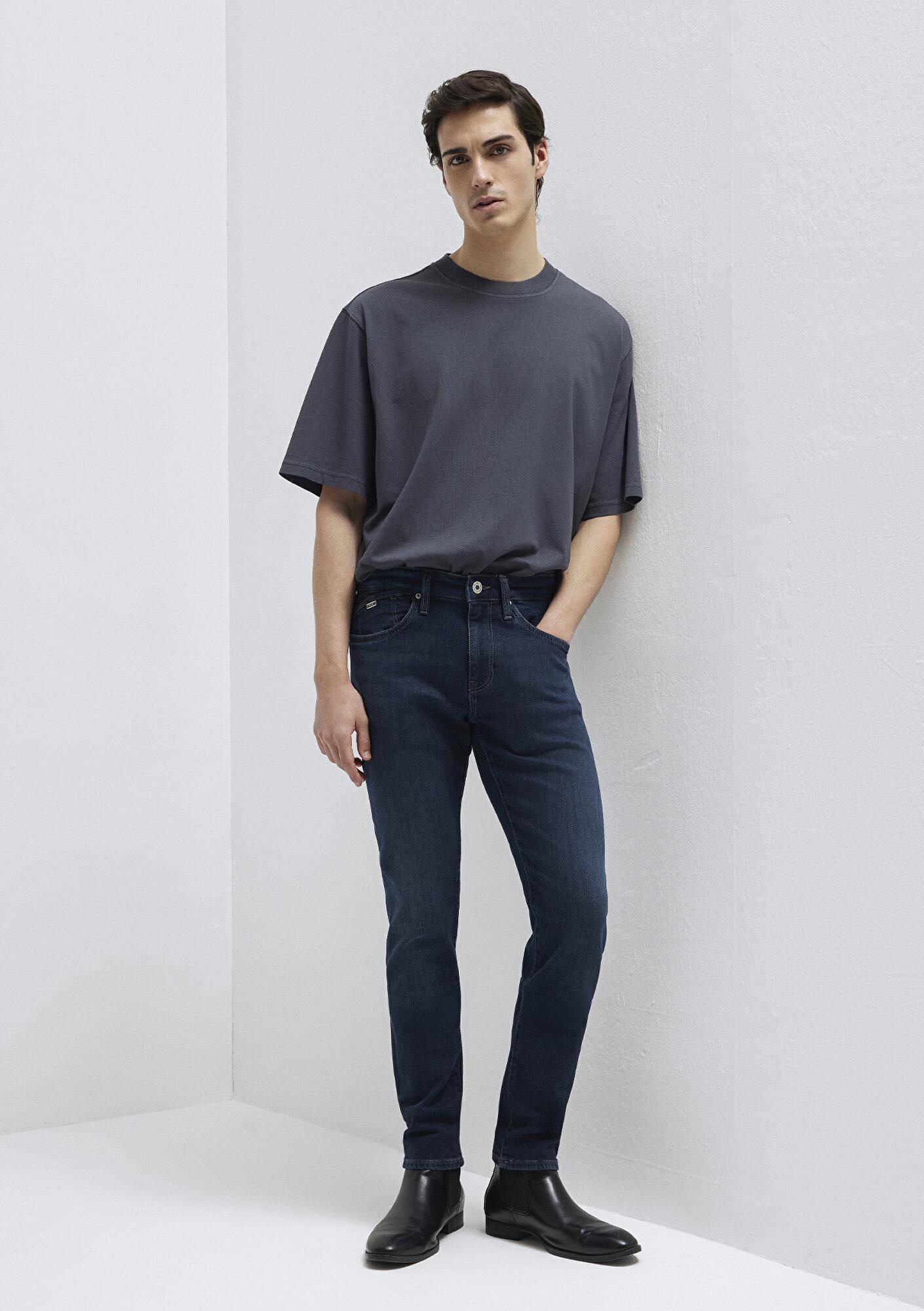 Mavi James Mavi Pro Puslu Gece Mavisi Jean Pantolon 00424A1737