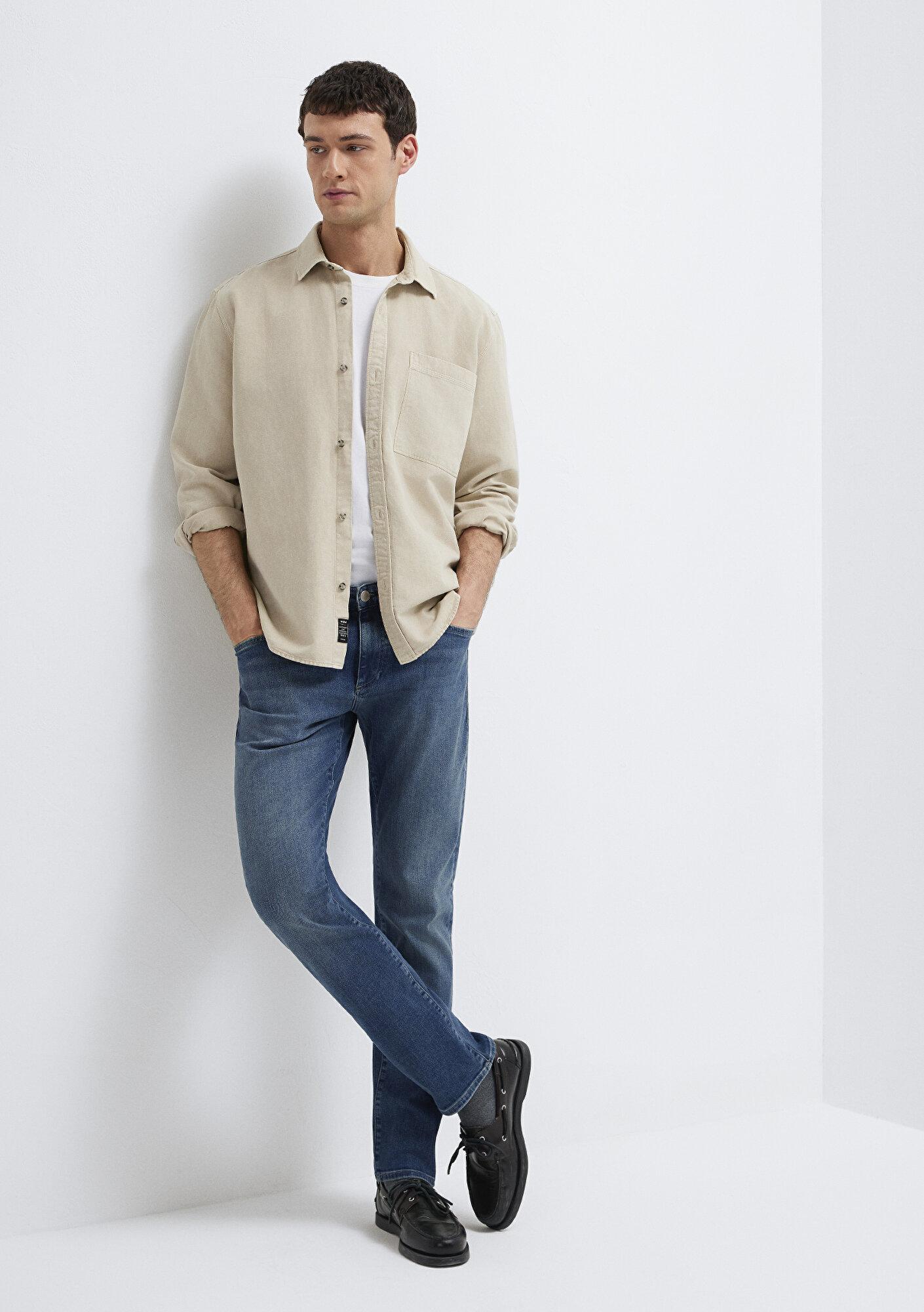 Mavi Marcus Premium Blue Vintage Koyu Mavi Jean Pantolon 00351A1727