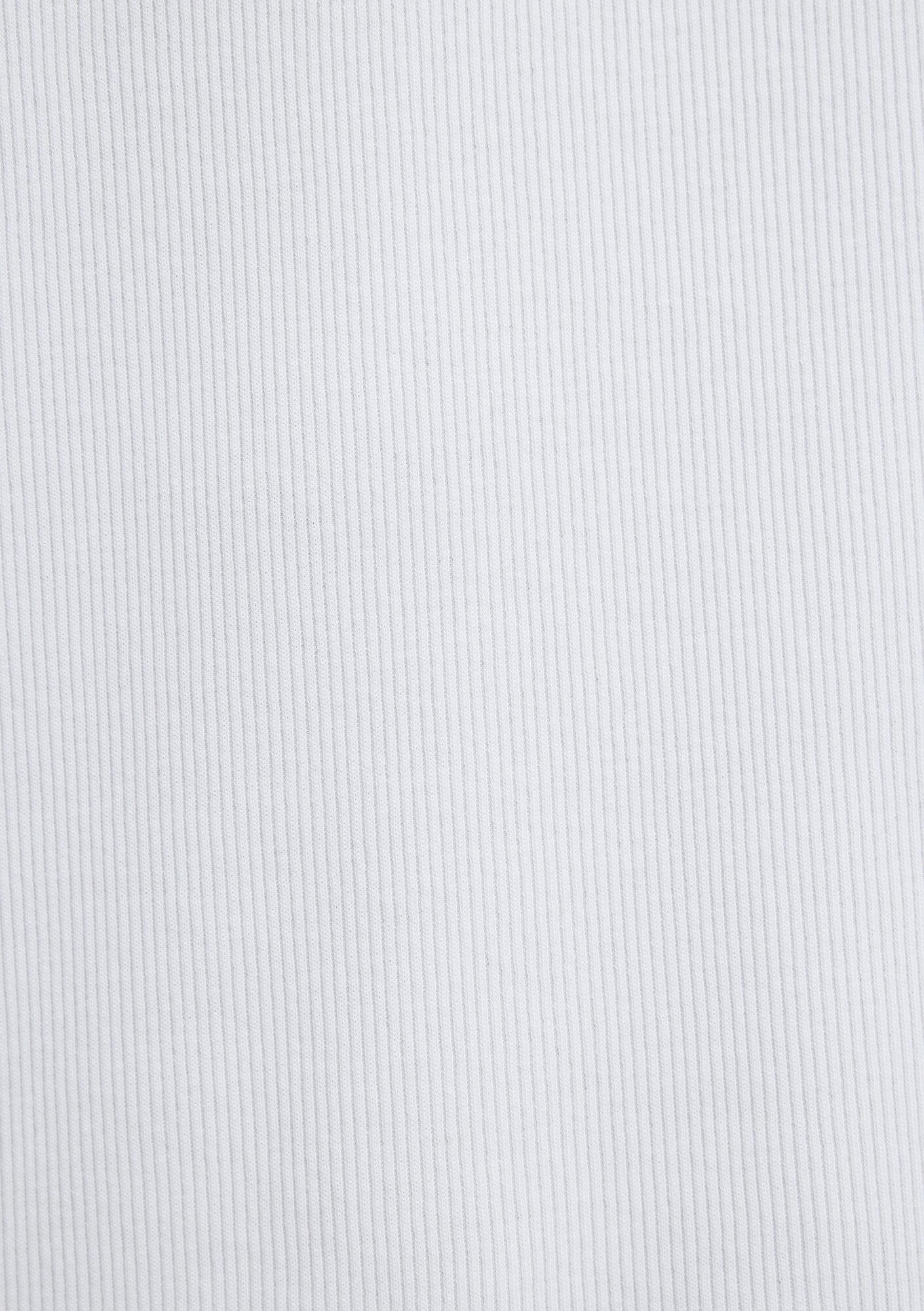 Mavi Beyaz Basic Tişört Fitted / Vücuda Oturan Kesim 0613176-620