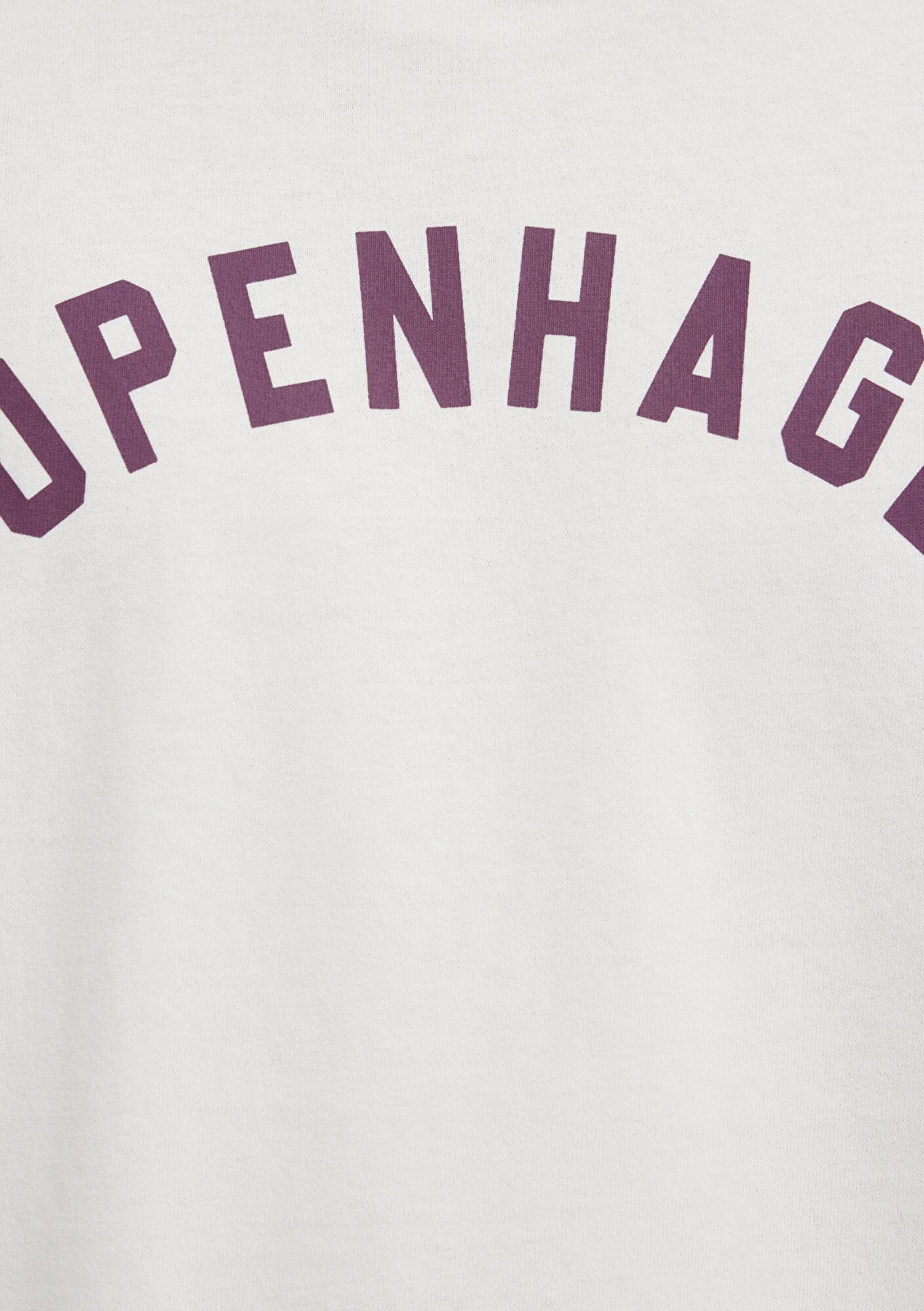 Mavi Copenhagen Baskılı Ekru Tişört Loose Fit / Bol Rahat Kesim 0613172-70056