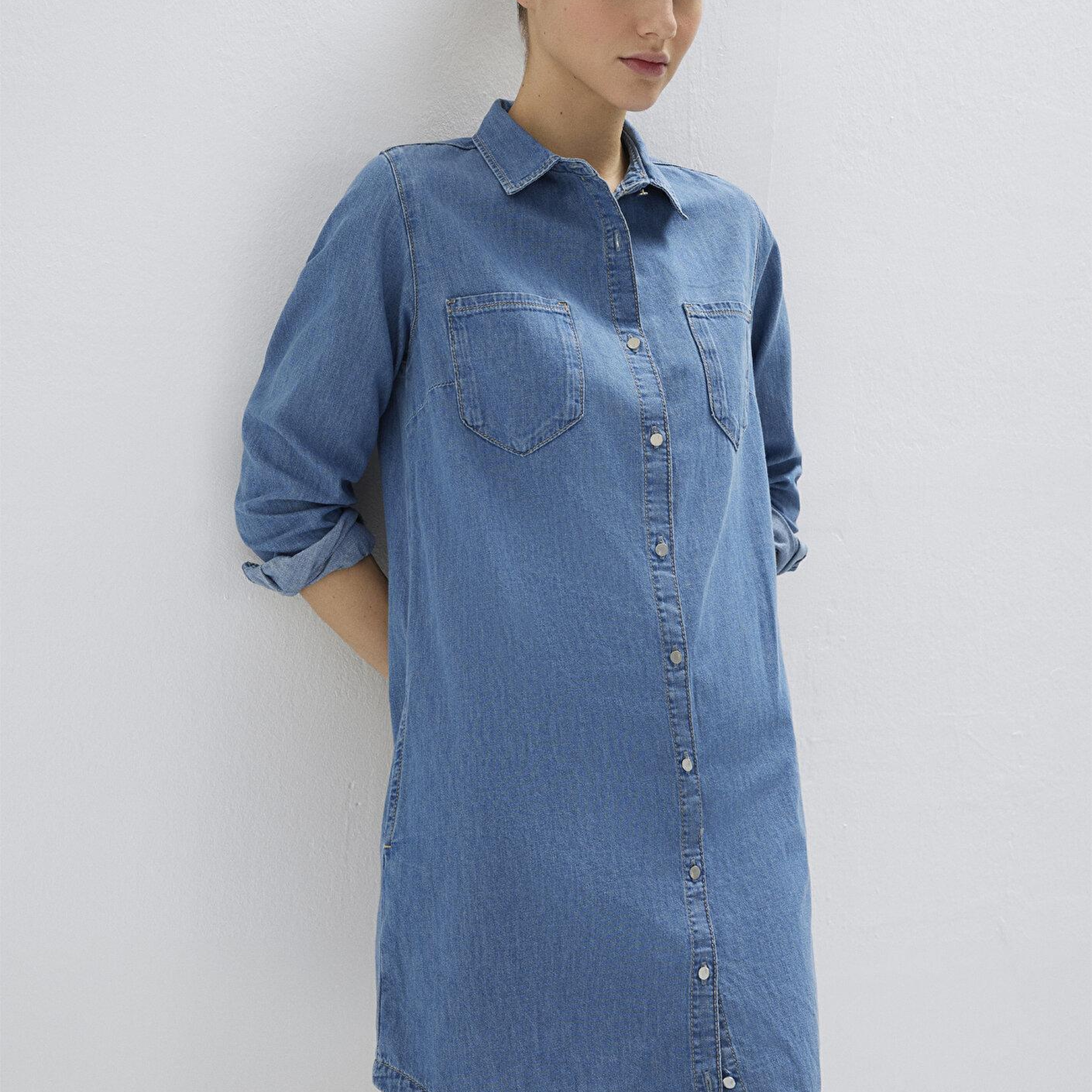 Mavi Liz Mavi Jean Elbise 130656-A1578