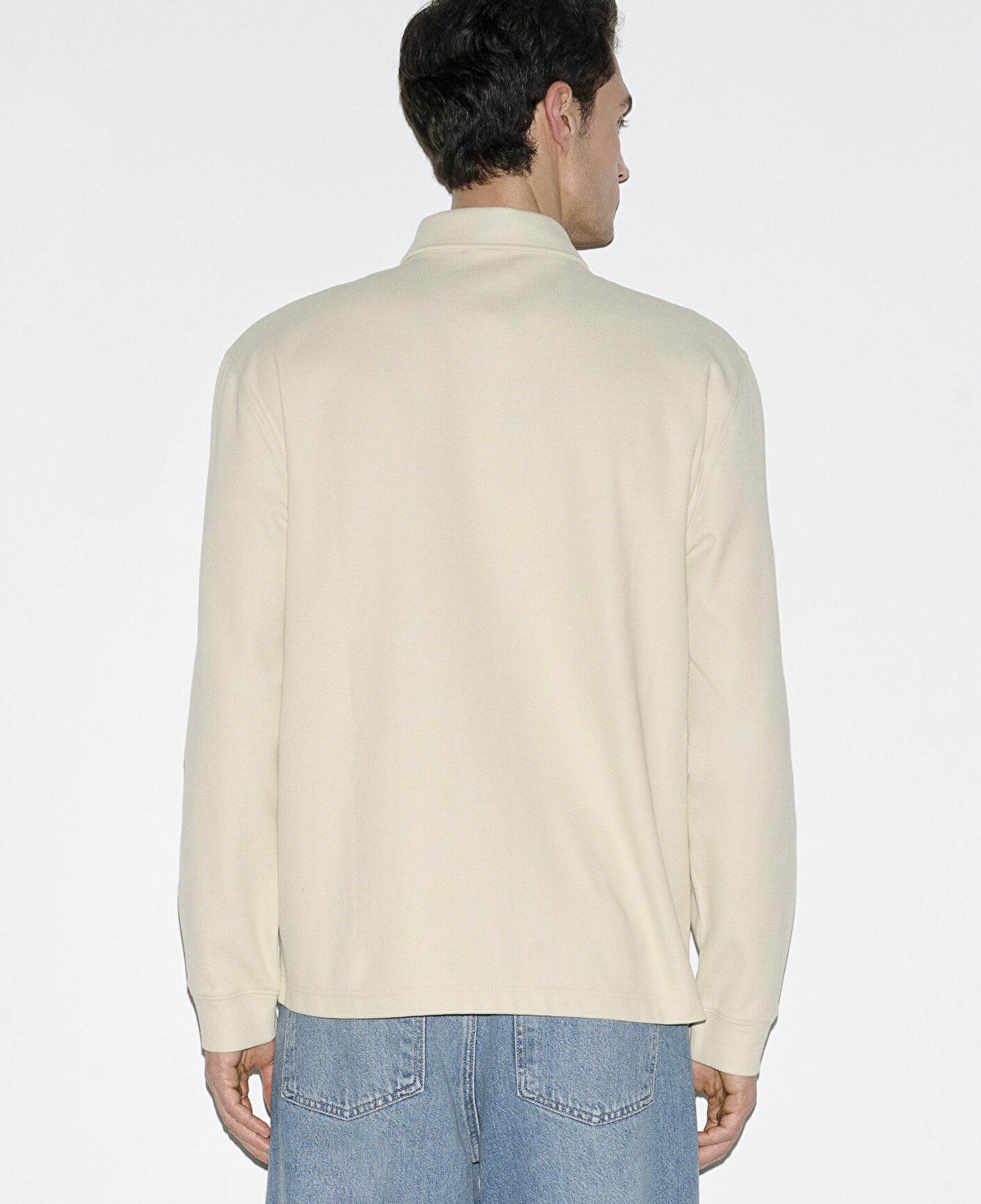 Mavi Polo Yaka Bej Sweatshirt 0S10576-70325