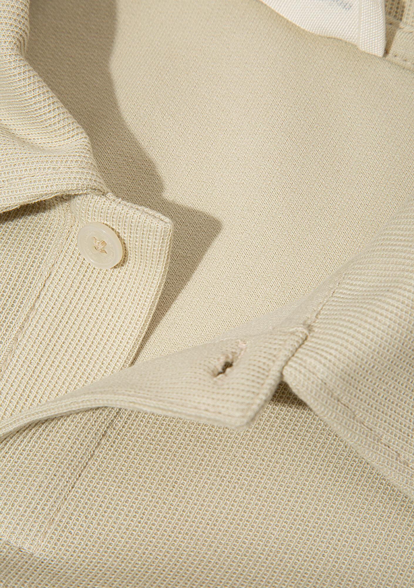 Mavi Polo Yaka Bej Sweatshirt 0S10576-70325