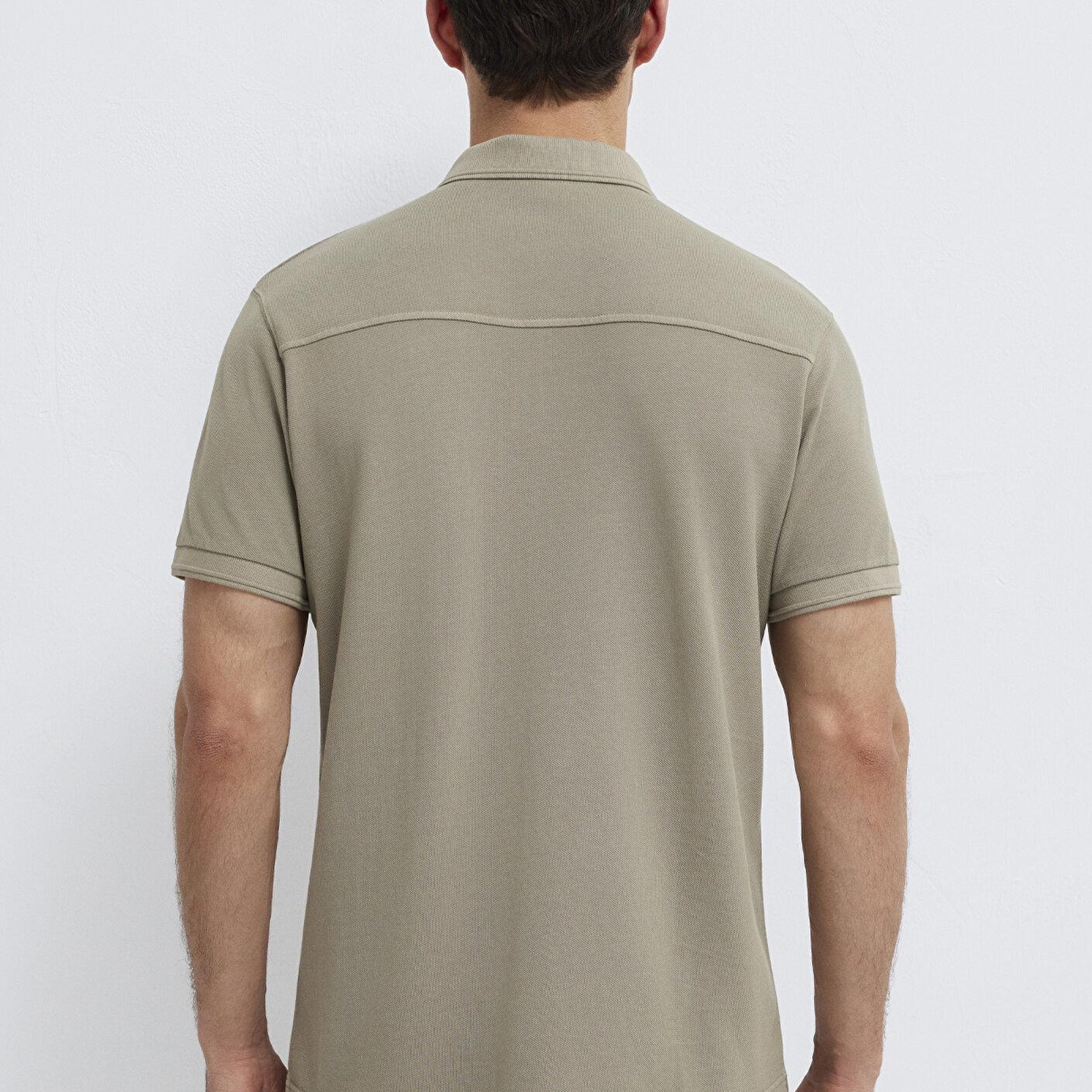Mavi Haki Polo Tişört Regular Fit / Normal Kesim 0613151-70360