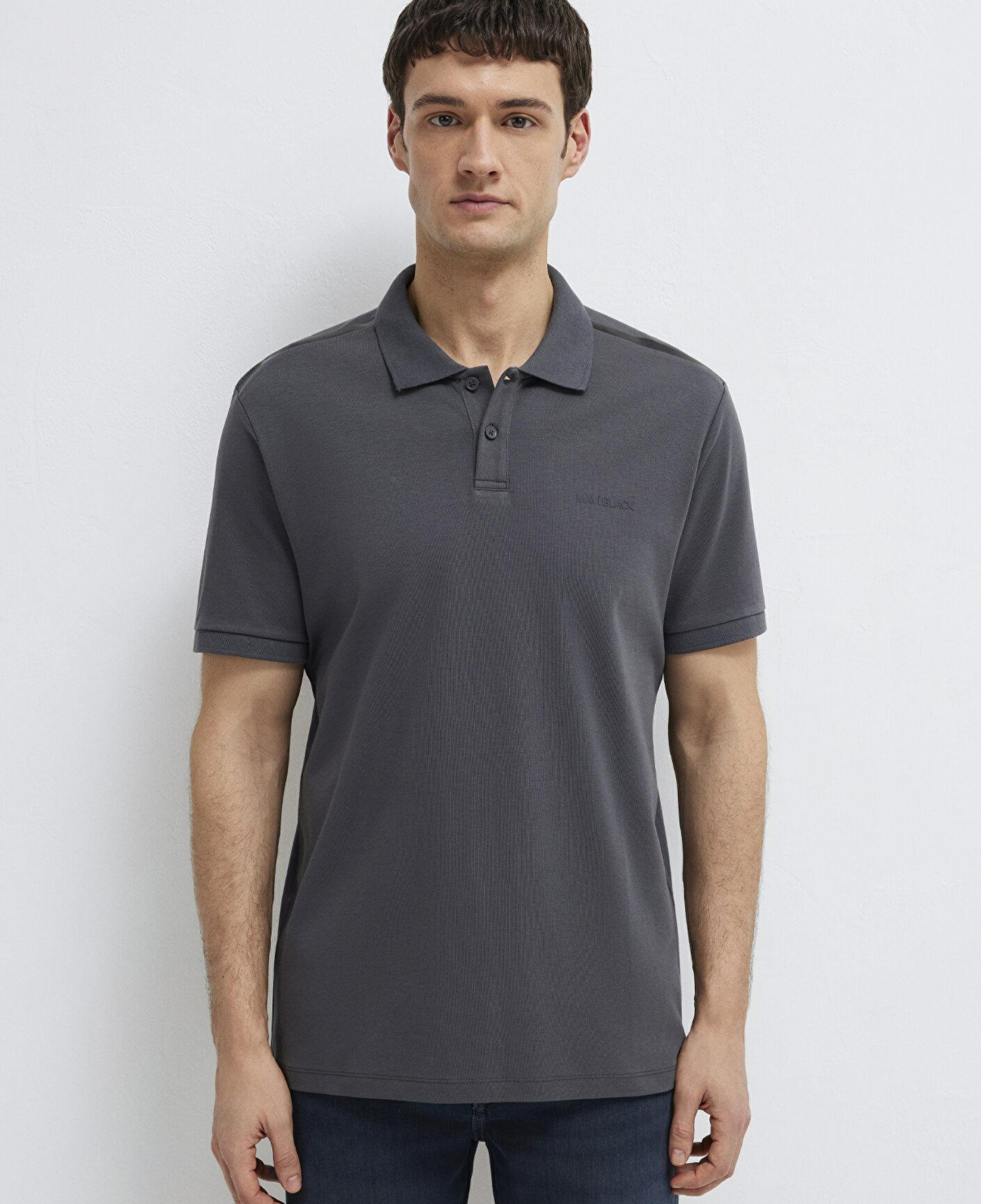 Mavi Mavi Black Antrasit Polo Tişört Regular Fit / Normal Kesim 0613136-89100