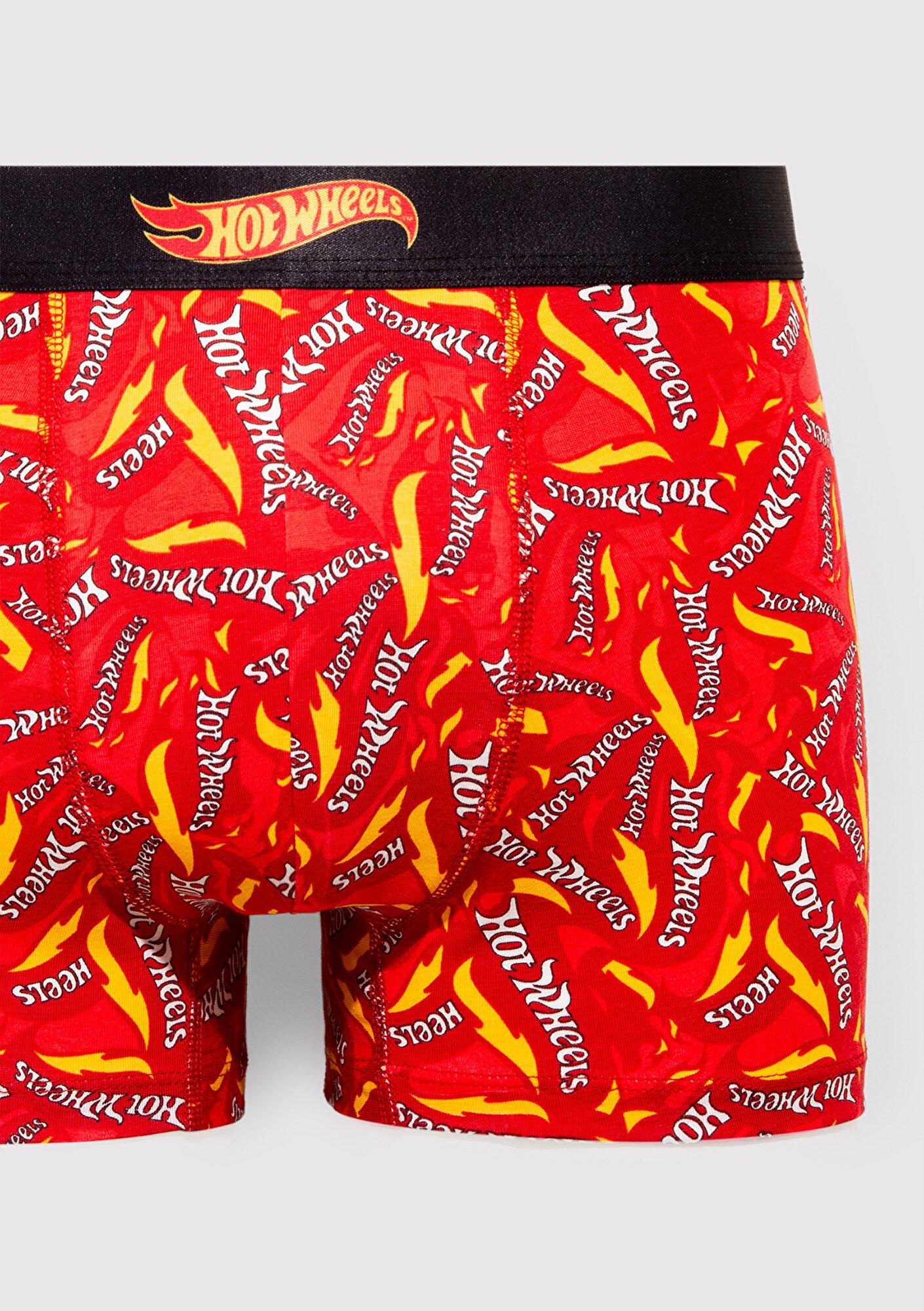 Mavi Hot Wheels Baskılı Kırmızı Boxer 0912189-82054
