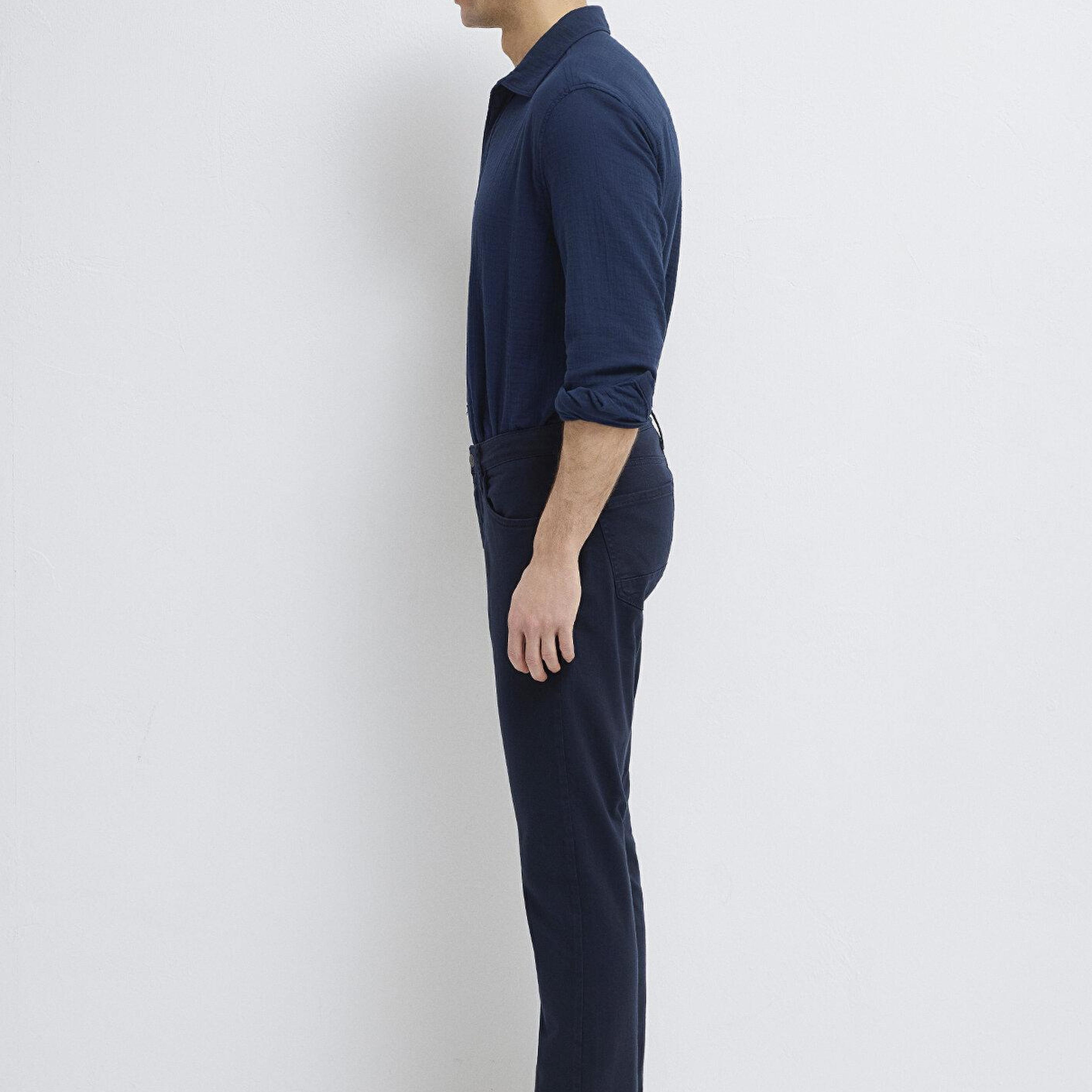 Mavi Marcus Koyu Lacivert Comfort Gabardin Pantolon 0035190674
