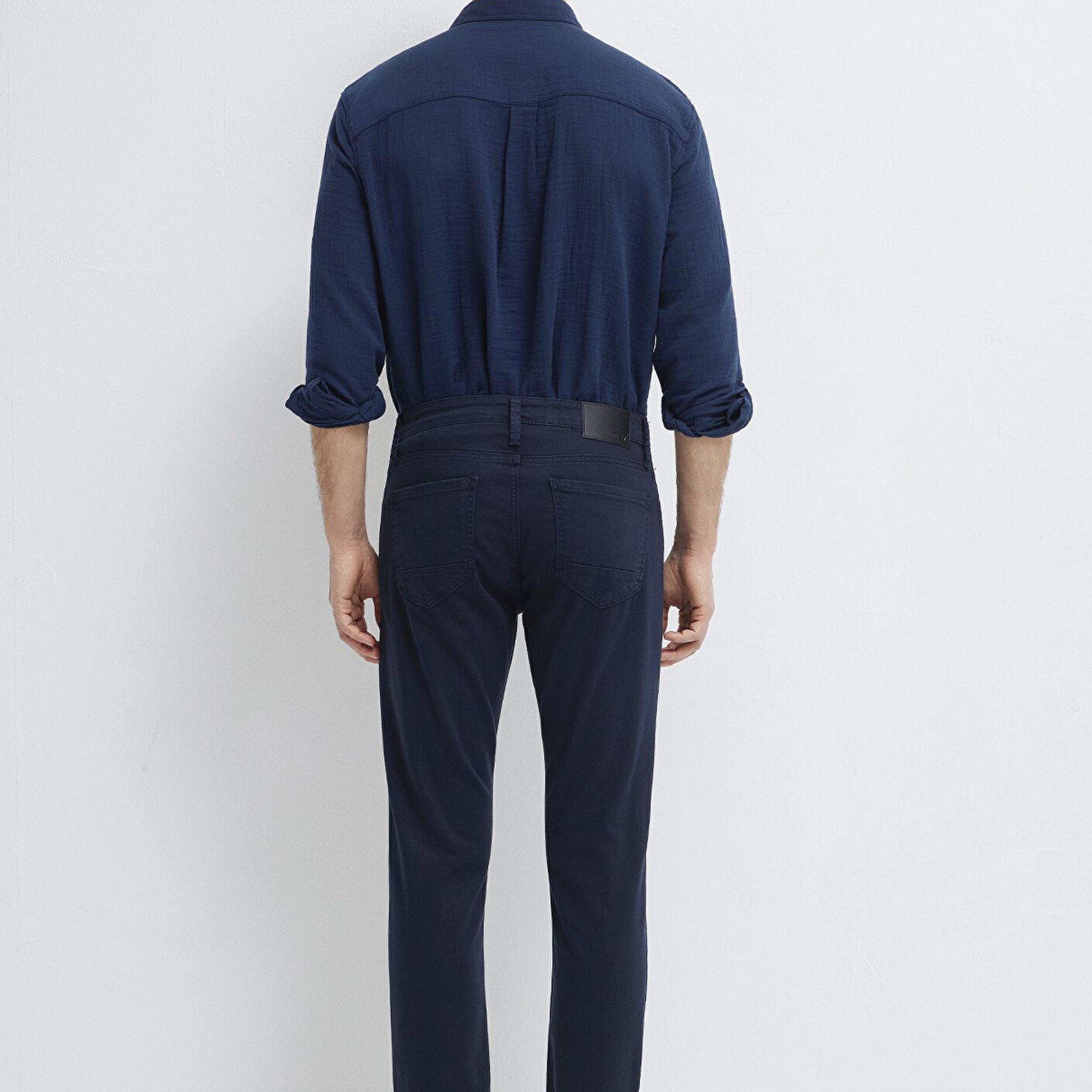Mavi Marcus Koyu Lacivert Comfort Gabardin Pantolon 0035190674