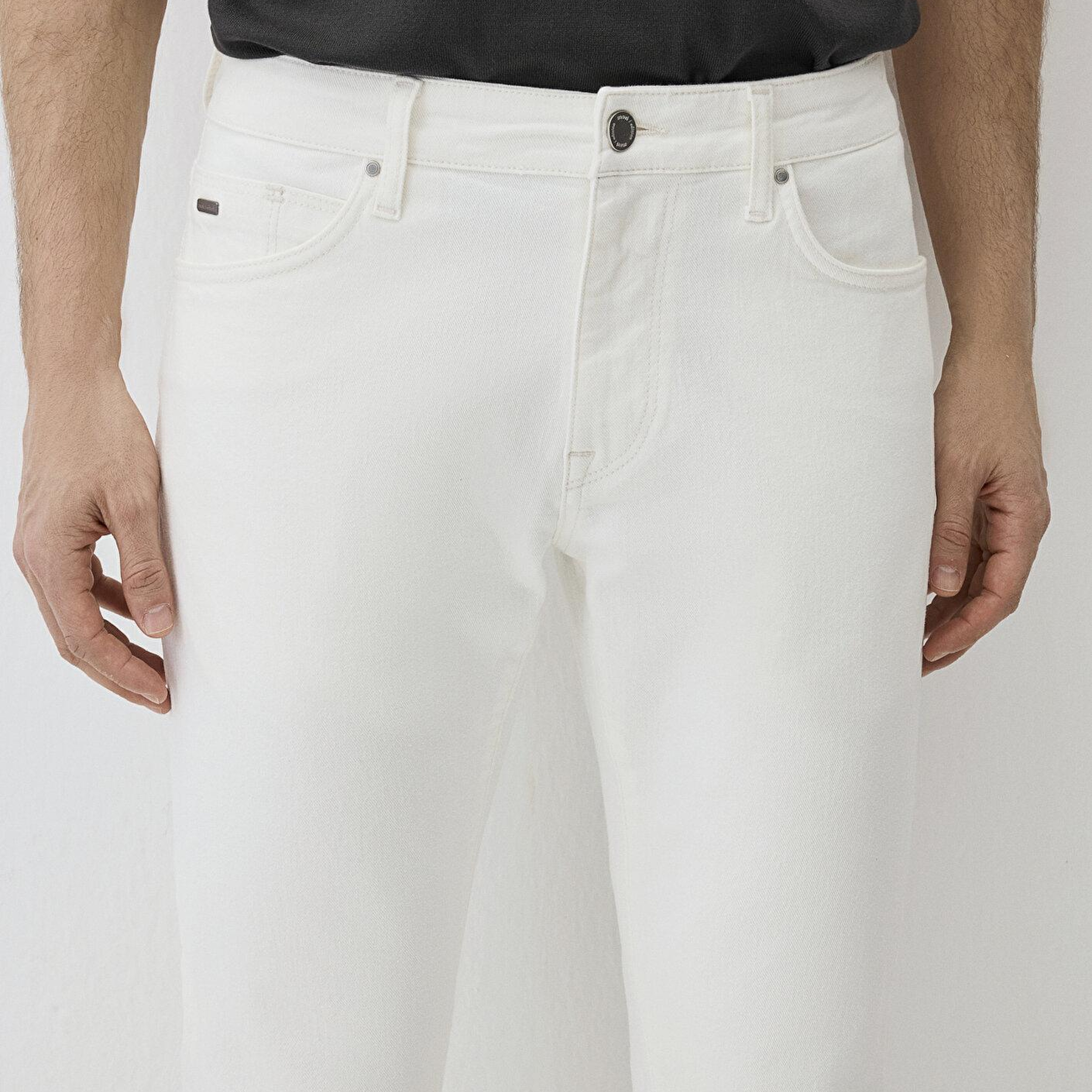 Mavi Marcus Edition Beyaz Jean Pantolon 0035190581