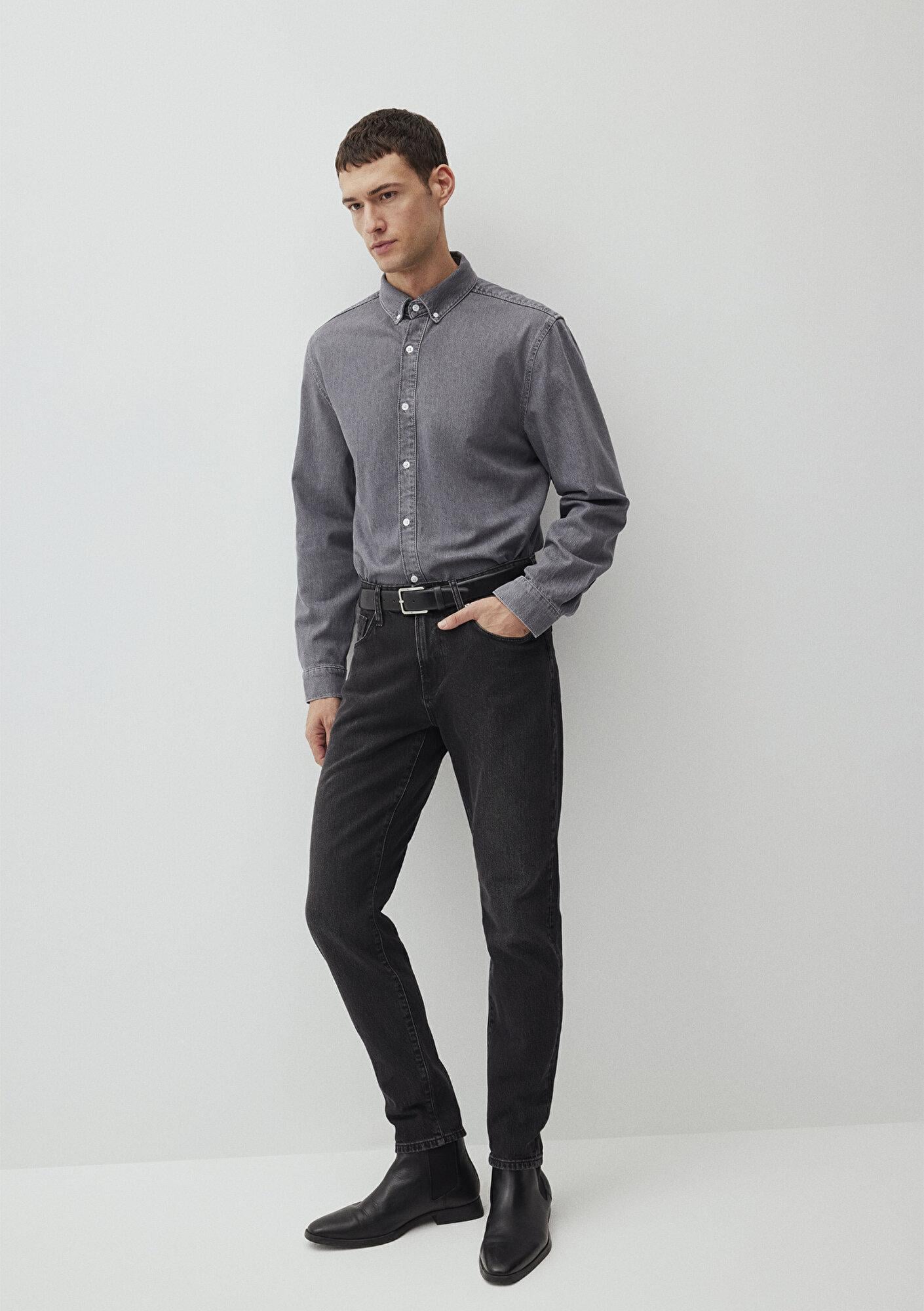 Mavi London Classic Denim Antrasit Smoke Jean Pantolon 0010172-87848