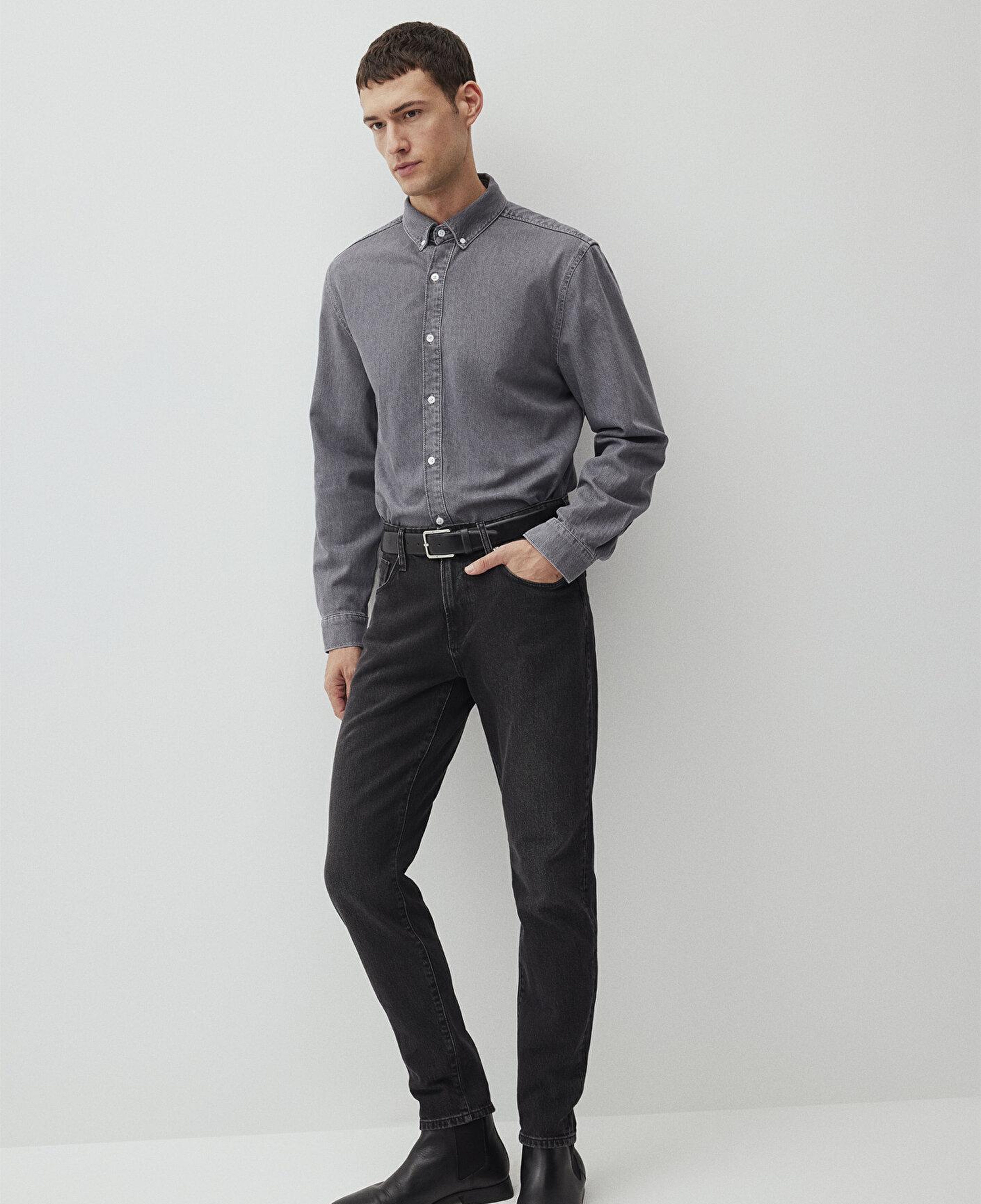 Mavi London Classic Denim Antrasit Smoke Jean Pantolon 0010172-87848