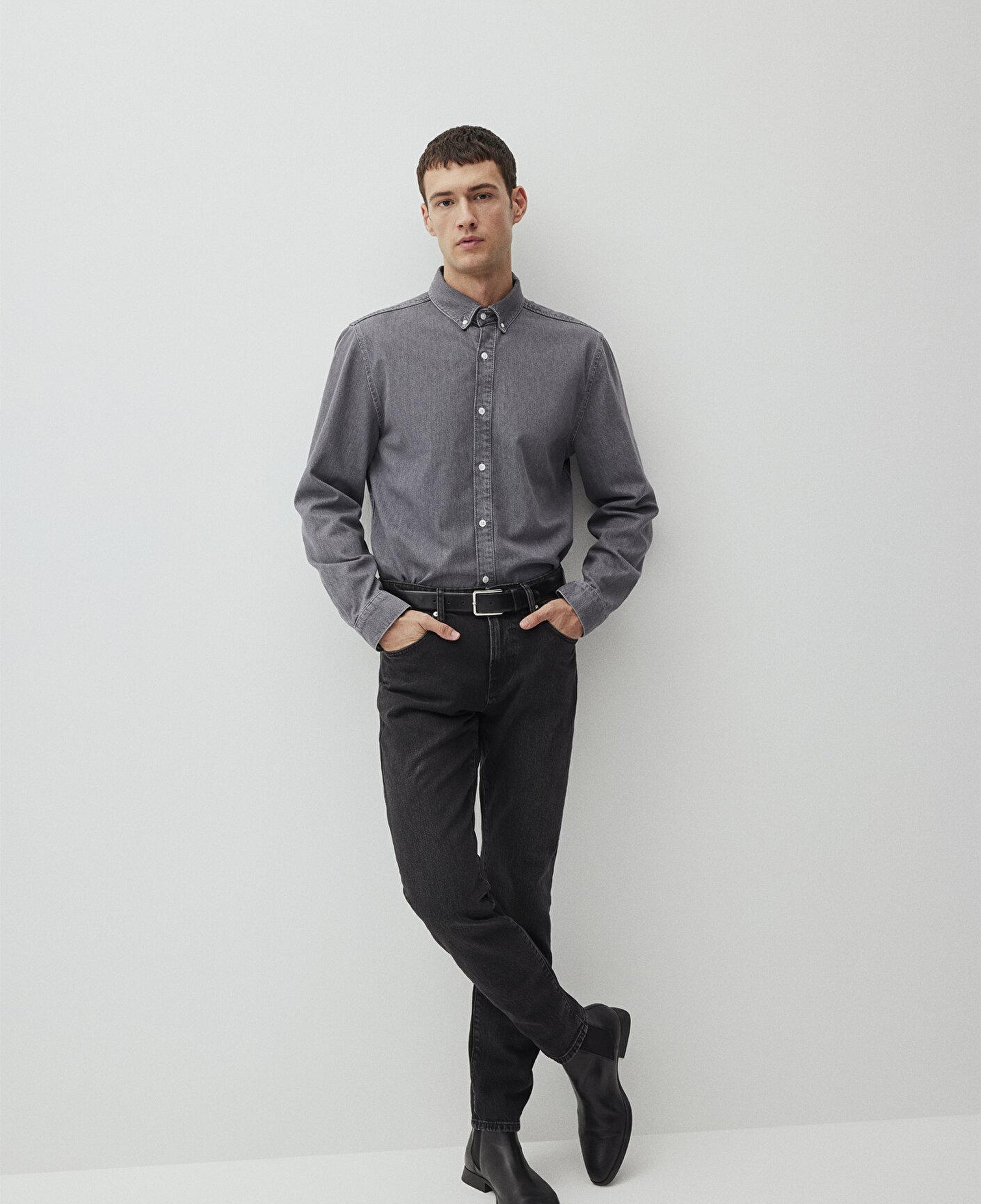 Mavi London Classic Denim Antrasit Smoke Jean Pantolon 0010172-87848