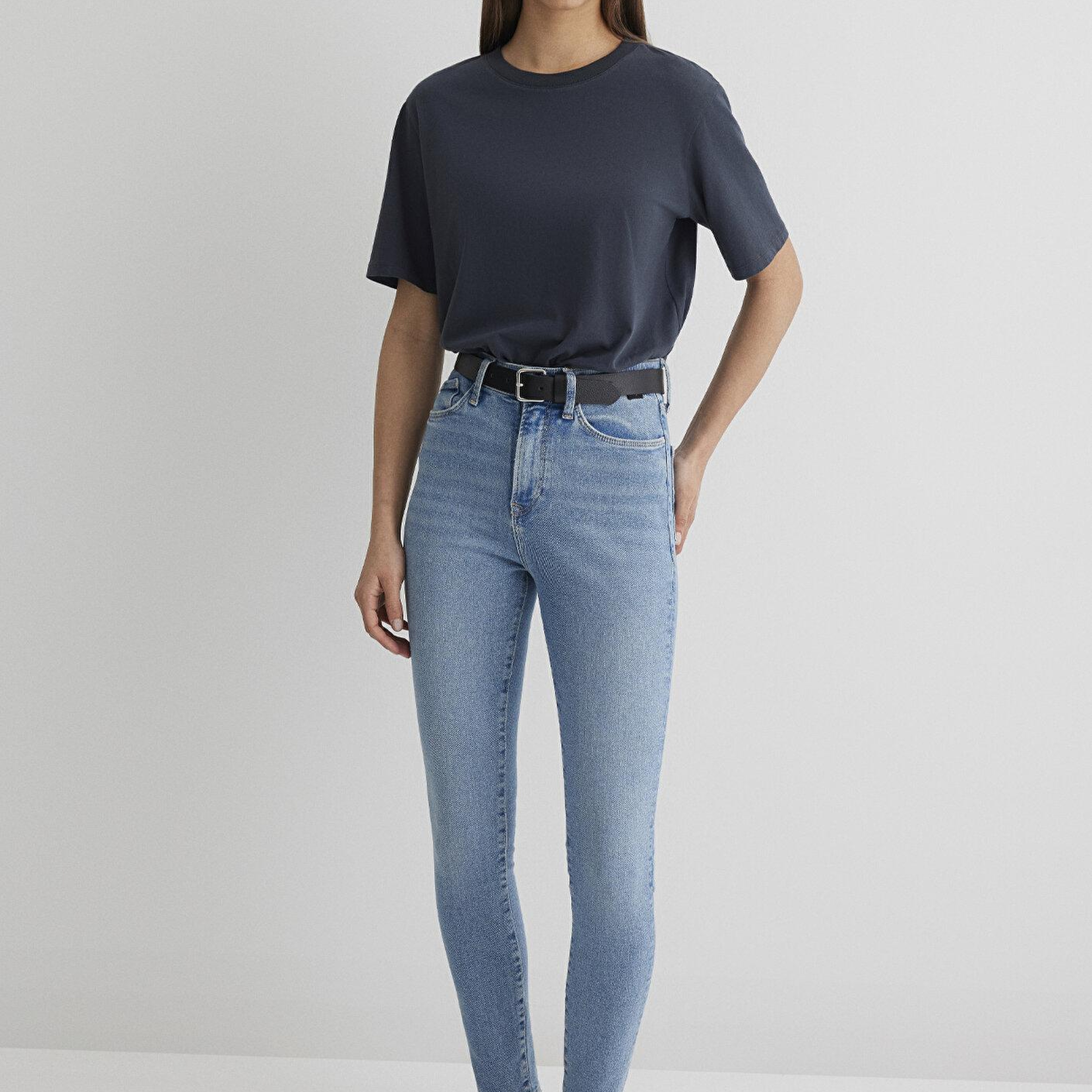 Mavi Serenay Gold Shape Puslu Indigo Mavisi Jean Pantolon 100980-80533