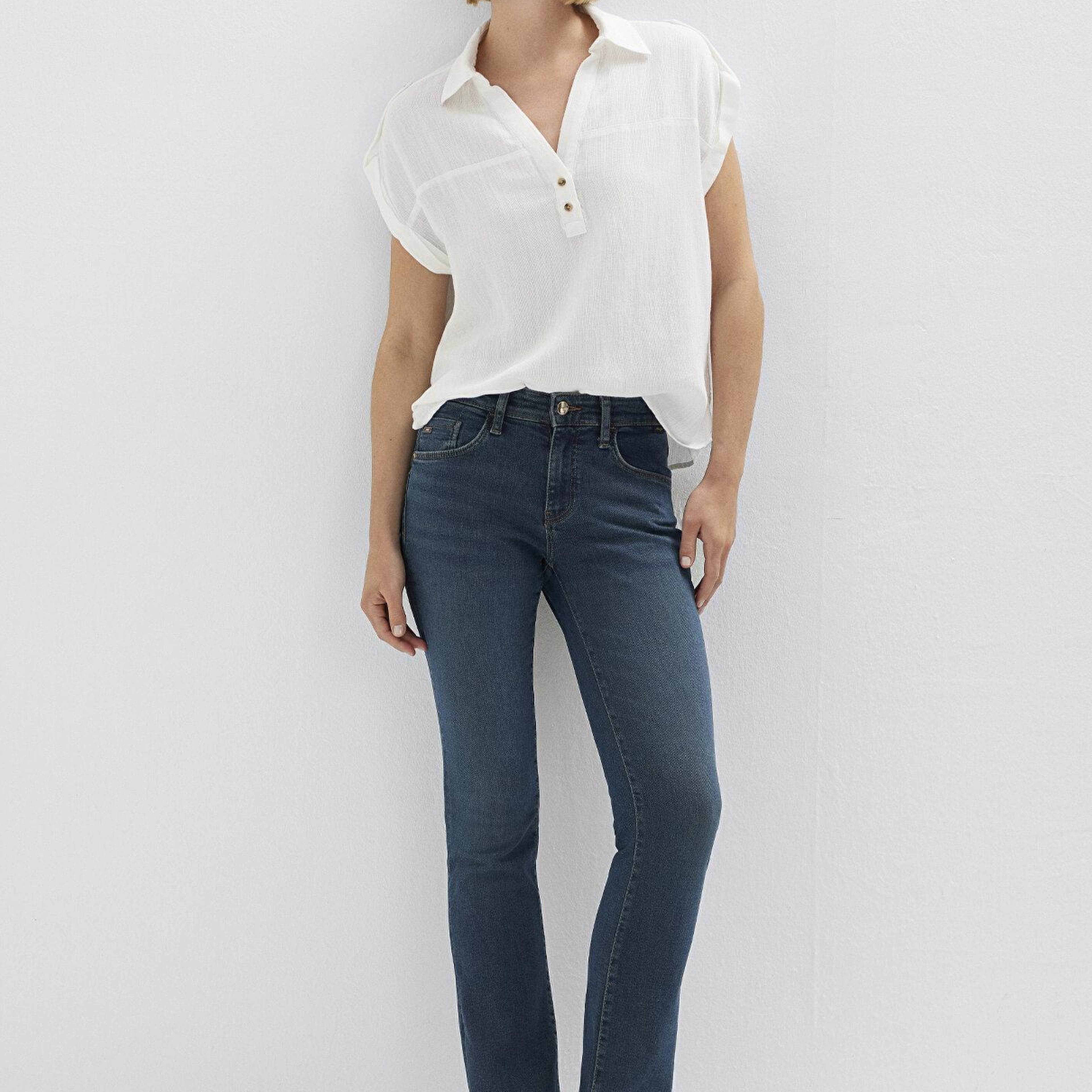 Mavi Mona Gold Premium Gölgeli Koyu Mavi Jean Pantolon 1049790530