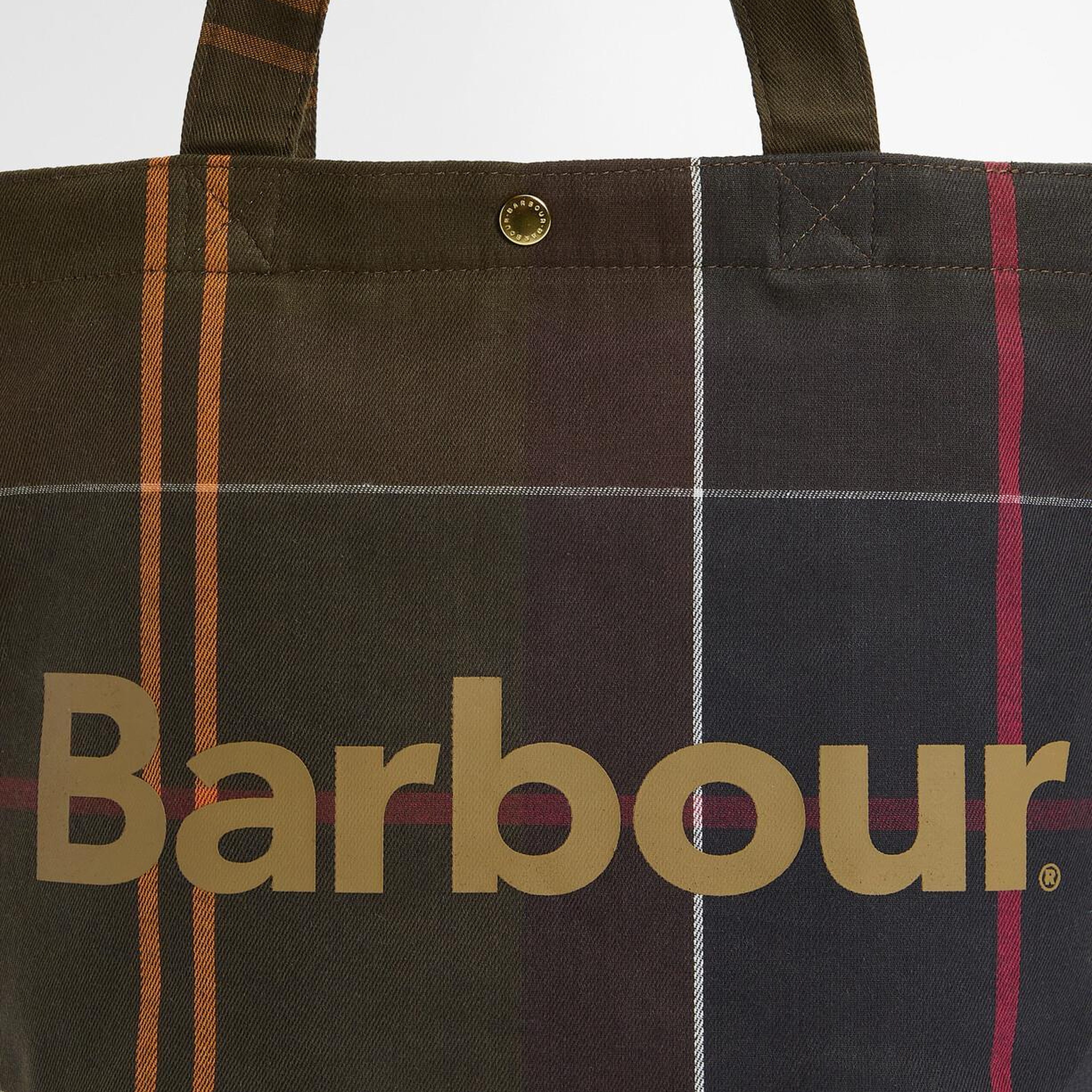 Barbour Mini Telfield Tartan Tote Çanta