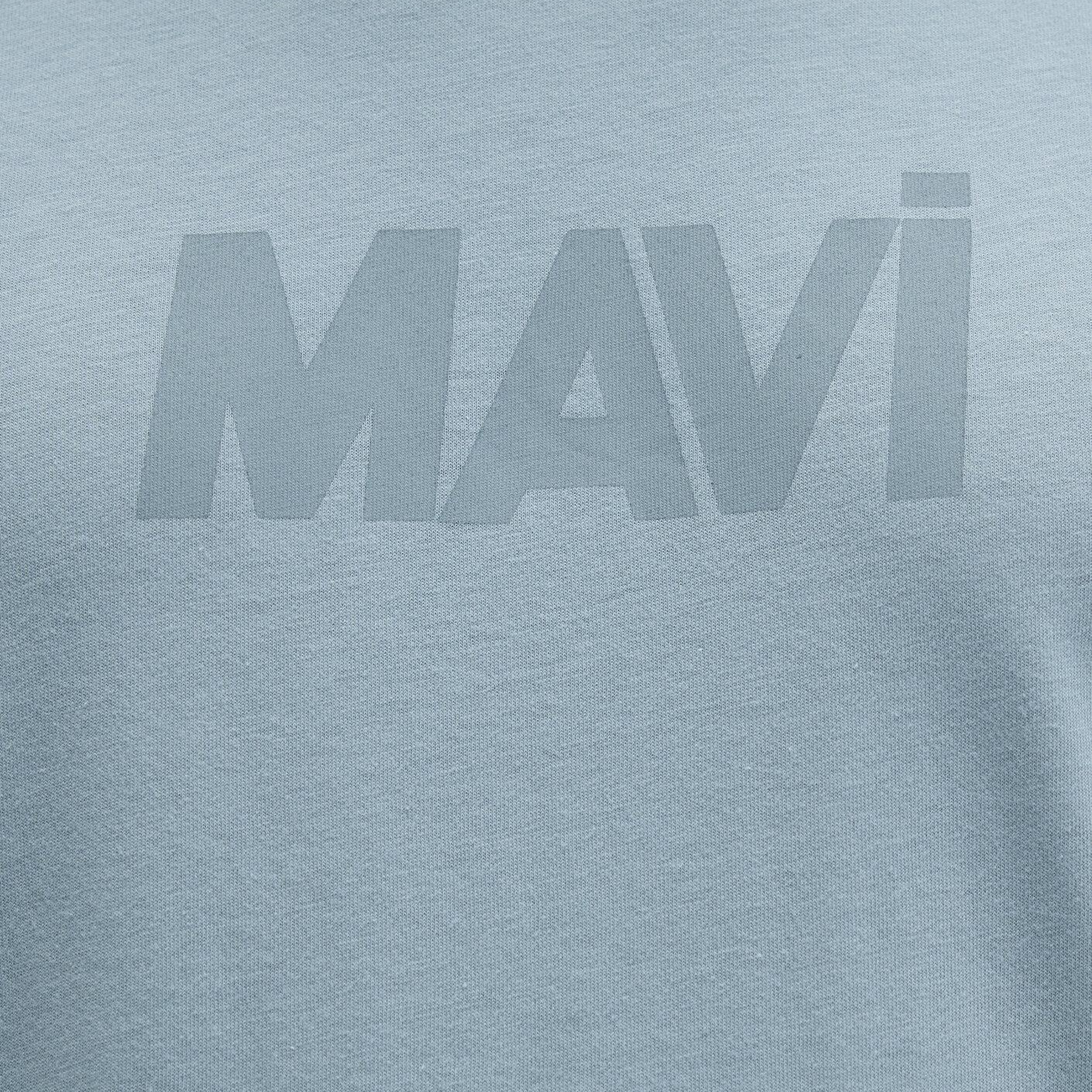 Mavi Mavi Logo Baskılı Yeşil Tişört Regular Fit / Normal Kesim 0612896-70838