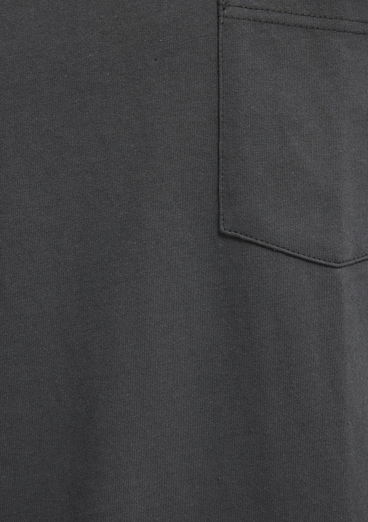 Mavi Cep Detaylı Yeşil Basic Tişört Loose Fit / Bol Rahat Kesim 066248-71553