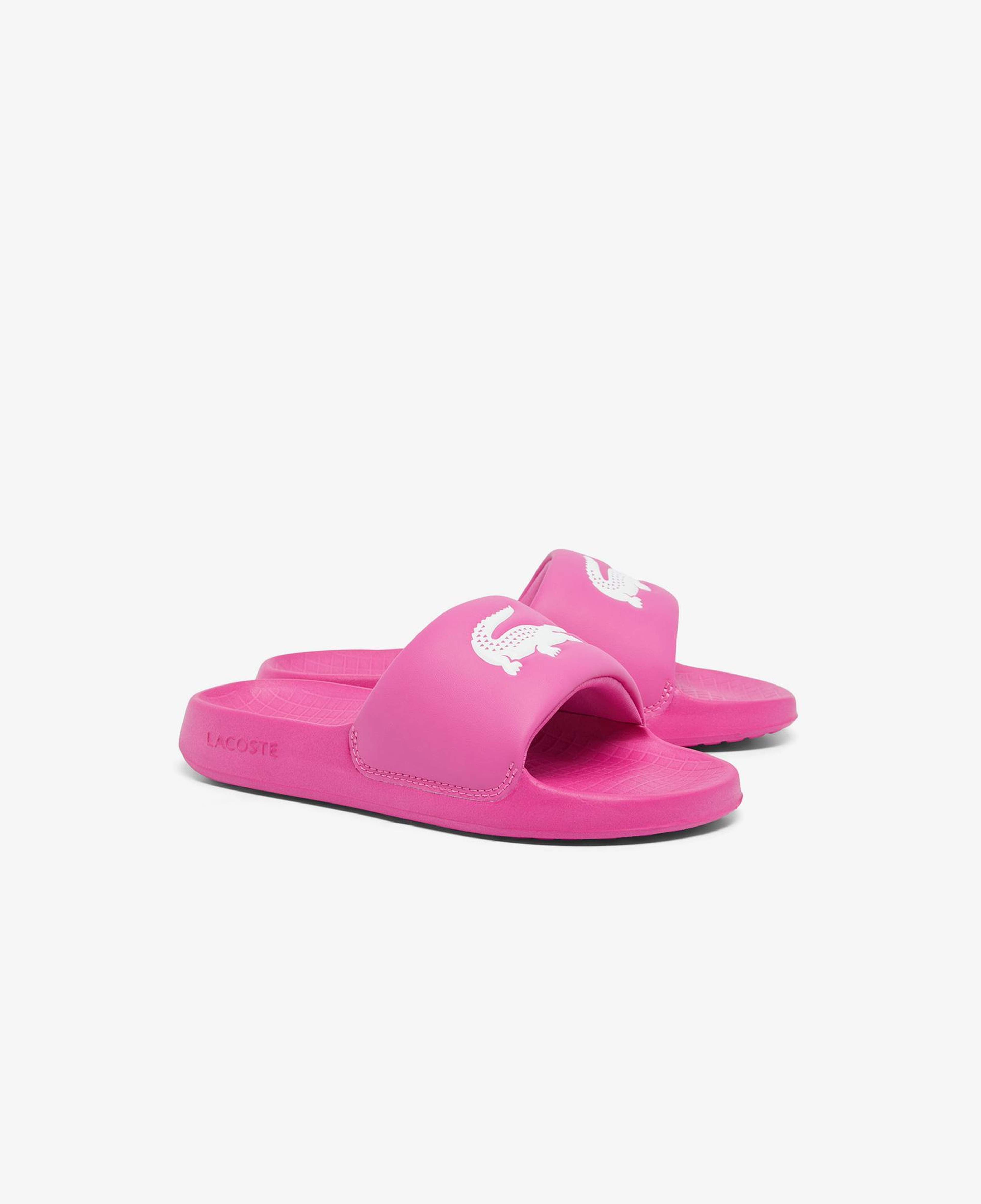 Lacoste Croco 1.0 Çocuk Pembe Terlik
