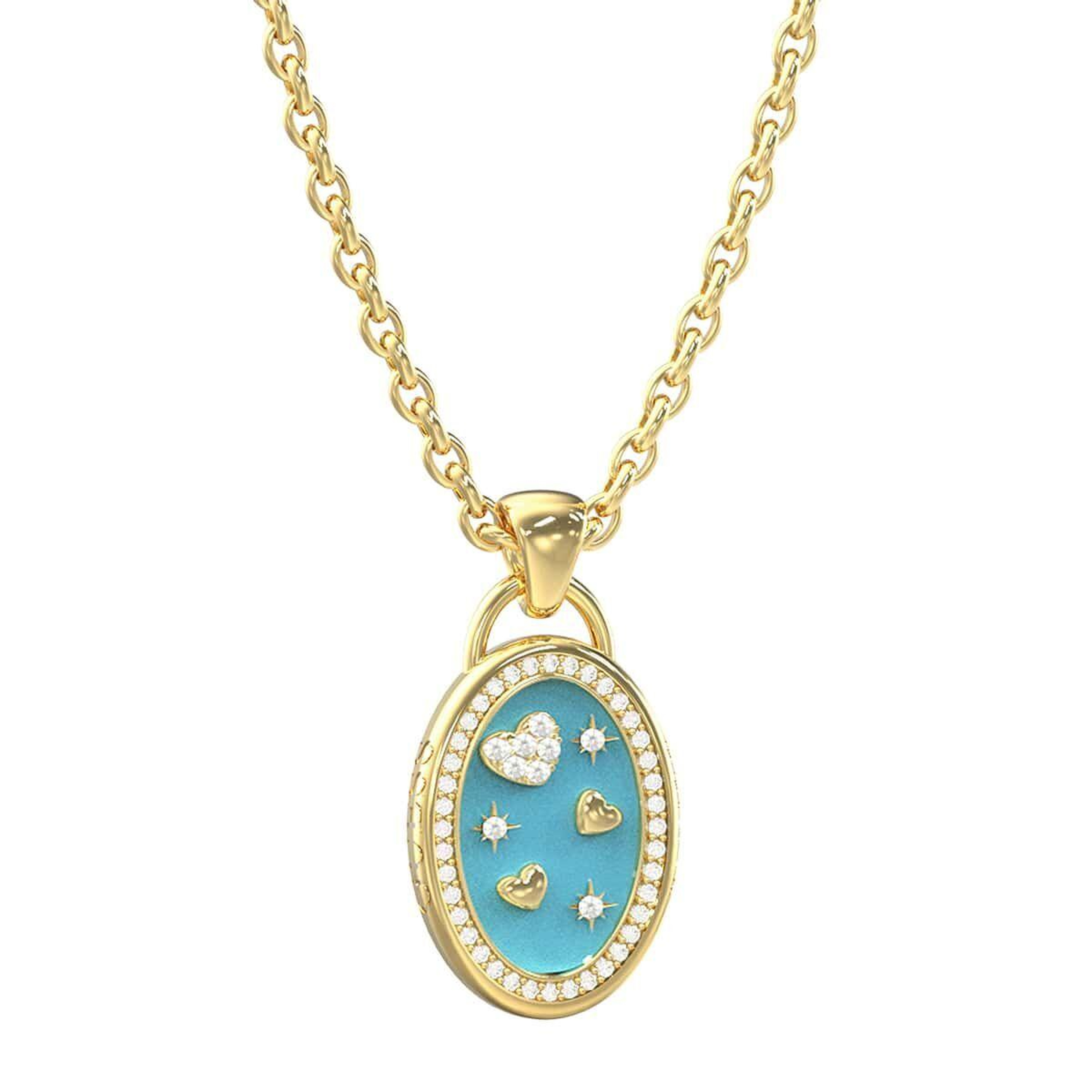 Guess JGUJUBN06066JWYGTQTU Kalpli Kadın Kolye