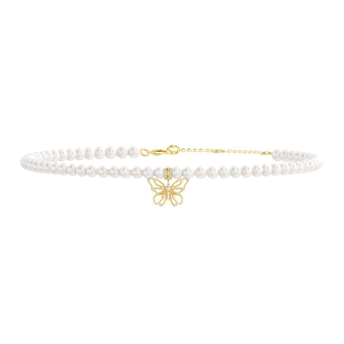 Guess JGUJUBN06122JWYGTU İnci Kadın Kolye