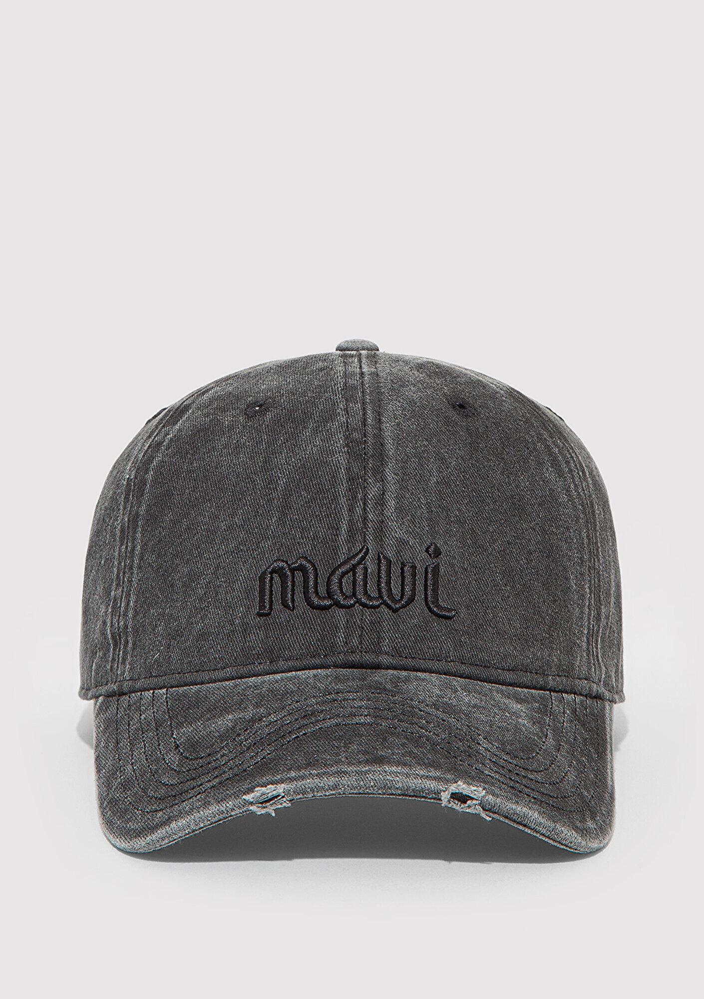Mavi Mavi Logo Detaylı Antrasit Şapka 0912173-900