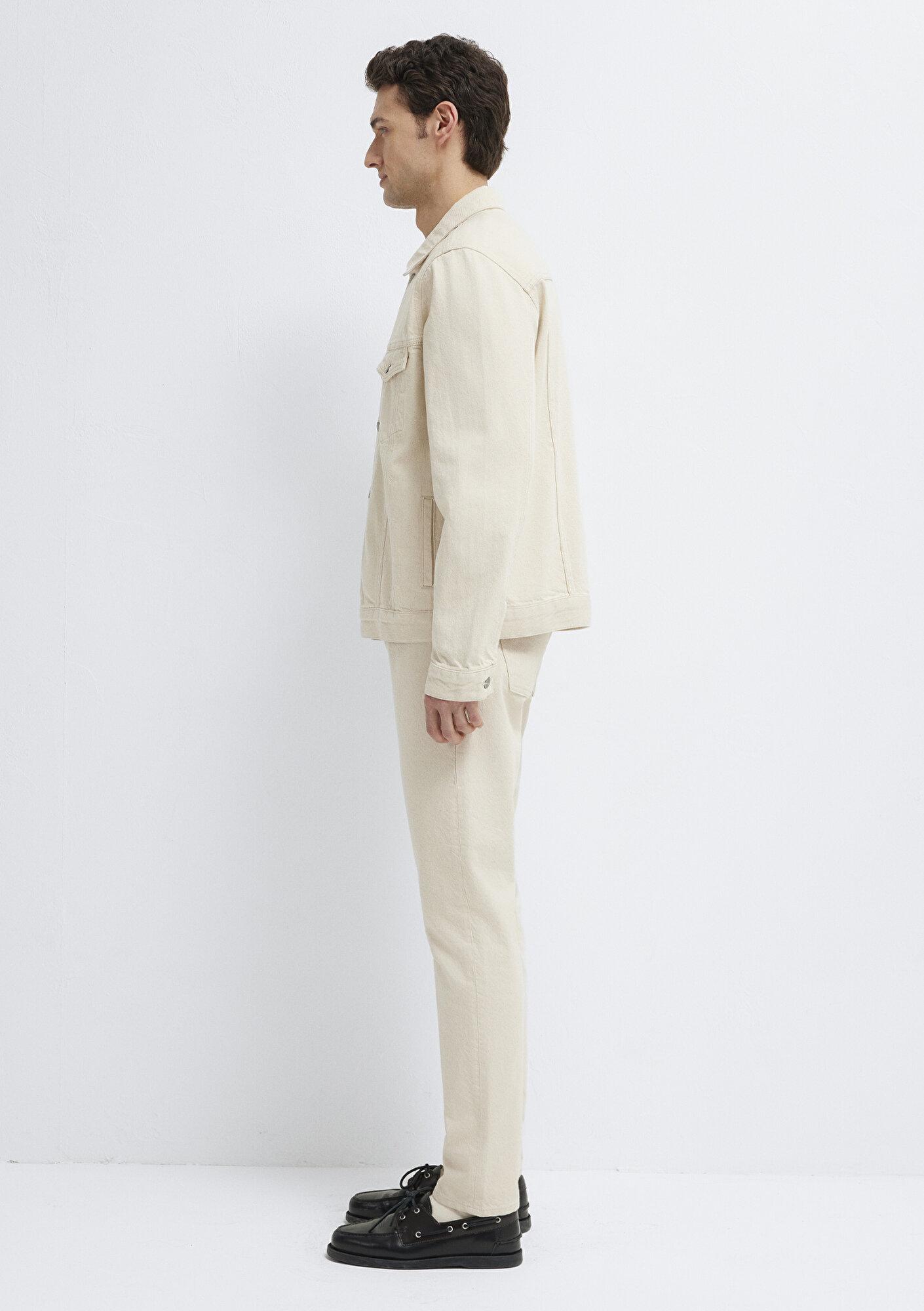 Mavi Ray Classic Ekru Jean Ceket 0110273-A1707