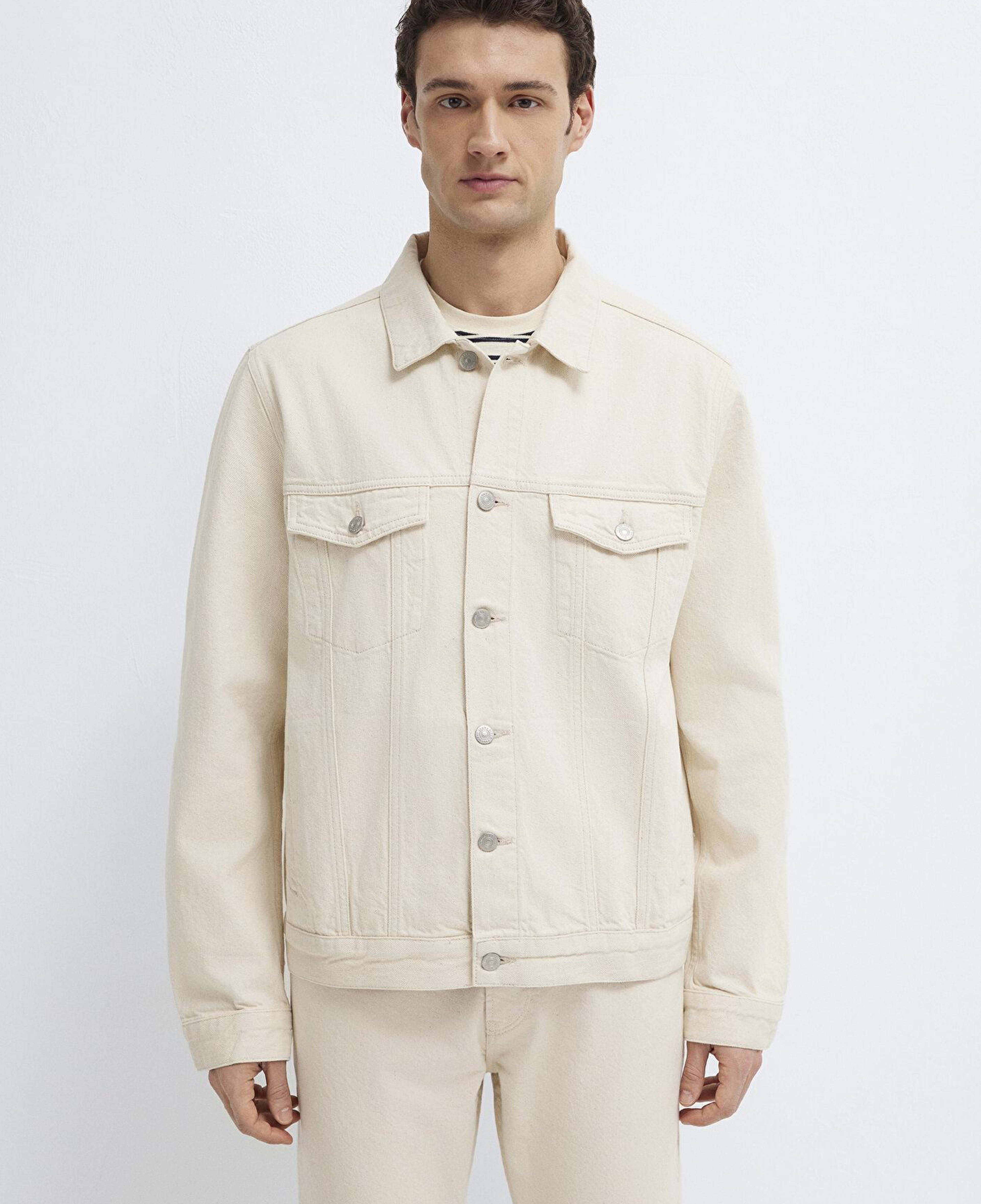 Mavi Ray Classic Ekru Jean Ceket 0110273-A1707