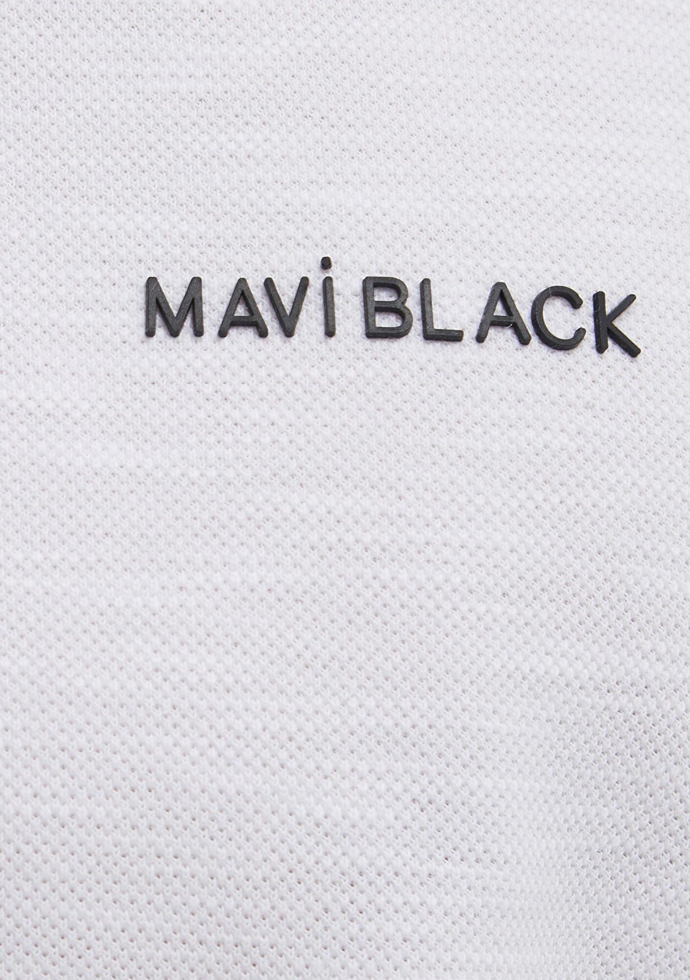 Mavi Mavi Black Beyaz Polo Tişört Regular Fit / Normal Kesim 0611838-620