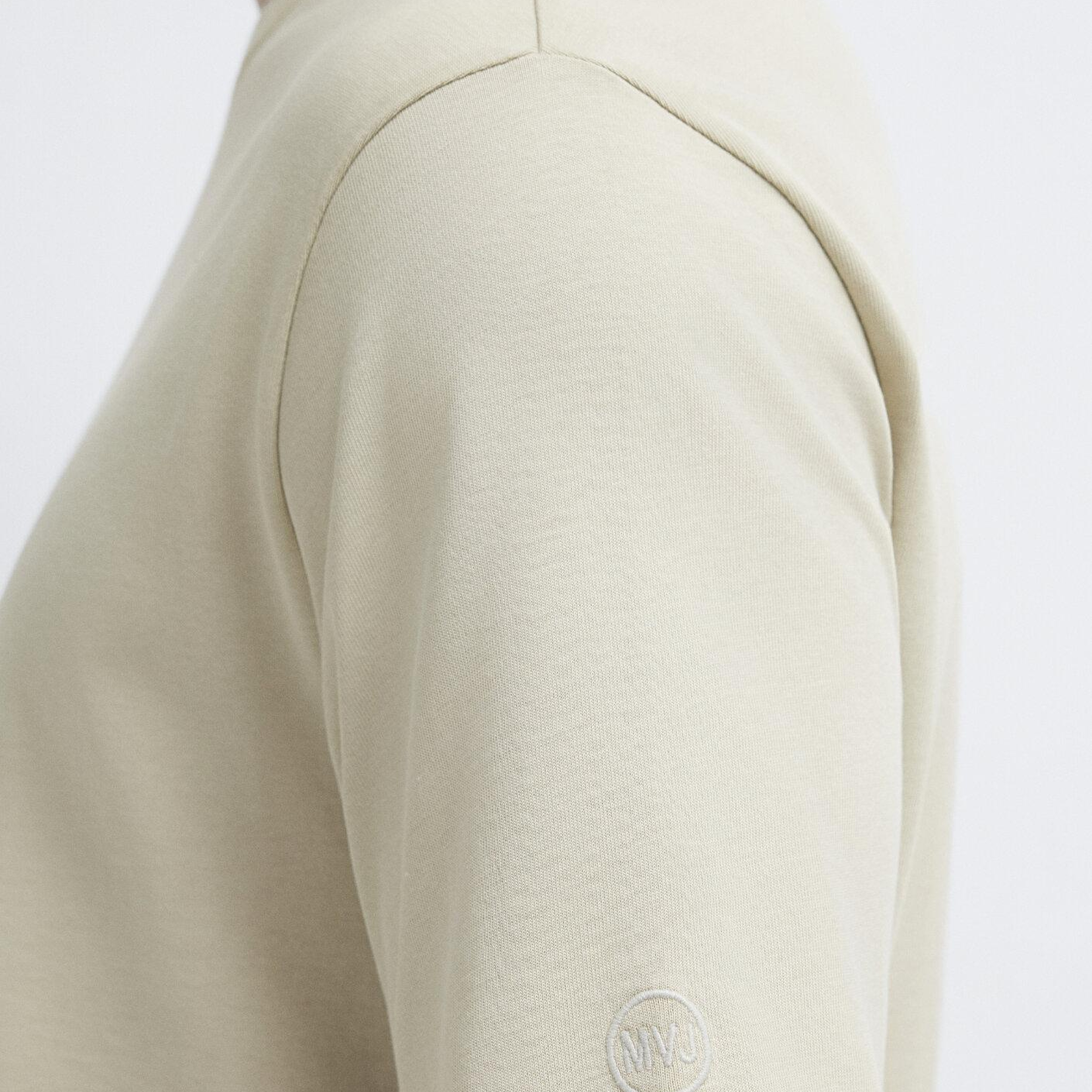Mavi Bej Basic Tişört Loose Fit / Bol Rahat Kesim 0611924-70322