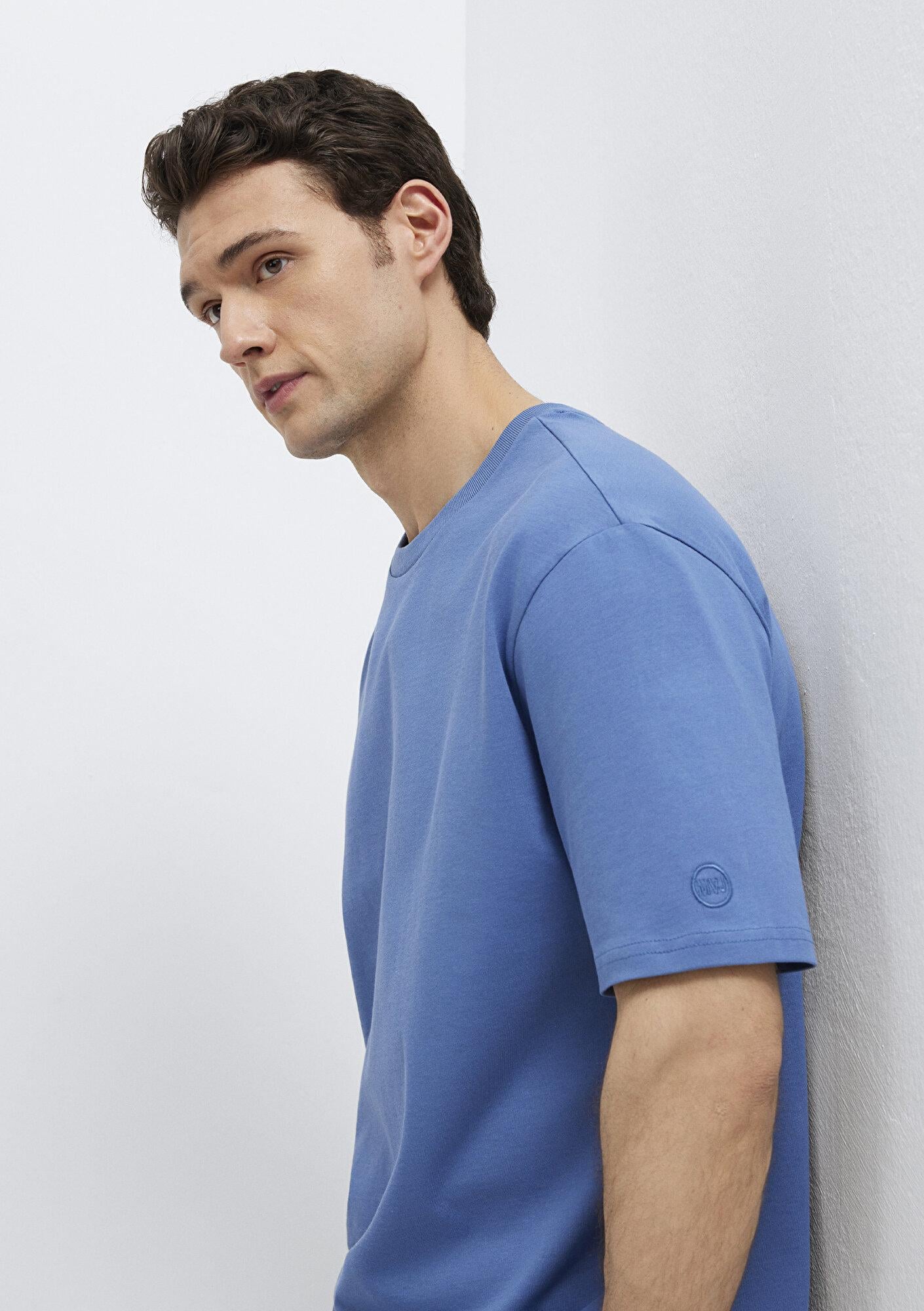 Mavi Mavi Basic Tişört Loose Fit / Bol Rahat Kesim 0611924-70738