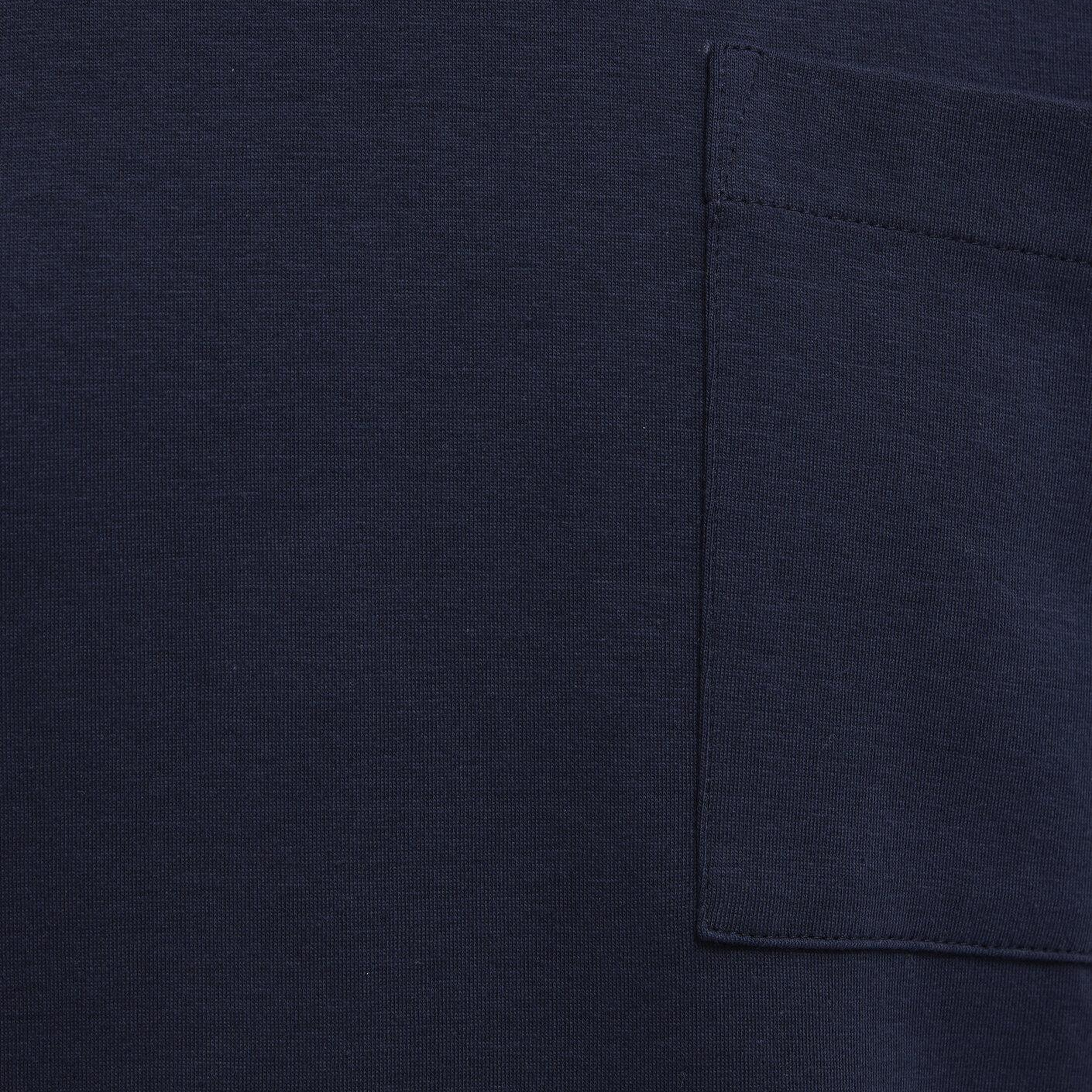 Mavi Lacivert Basic Tişört Loose Fit / Bol Rahat Kesim 0613339-86623