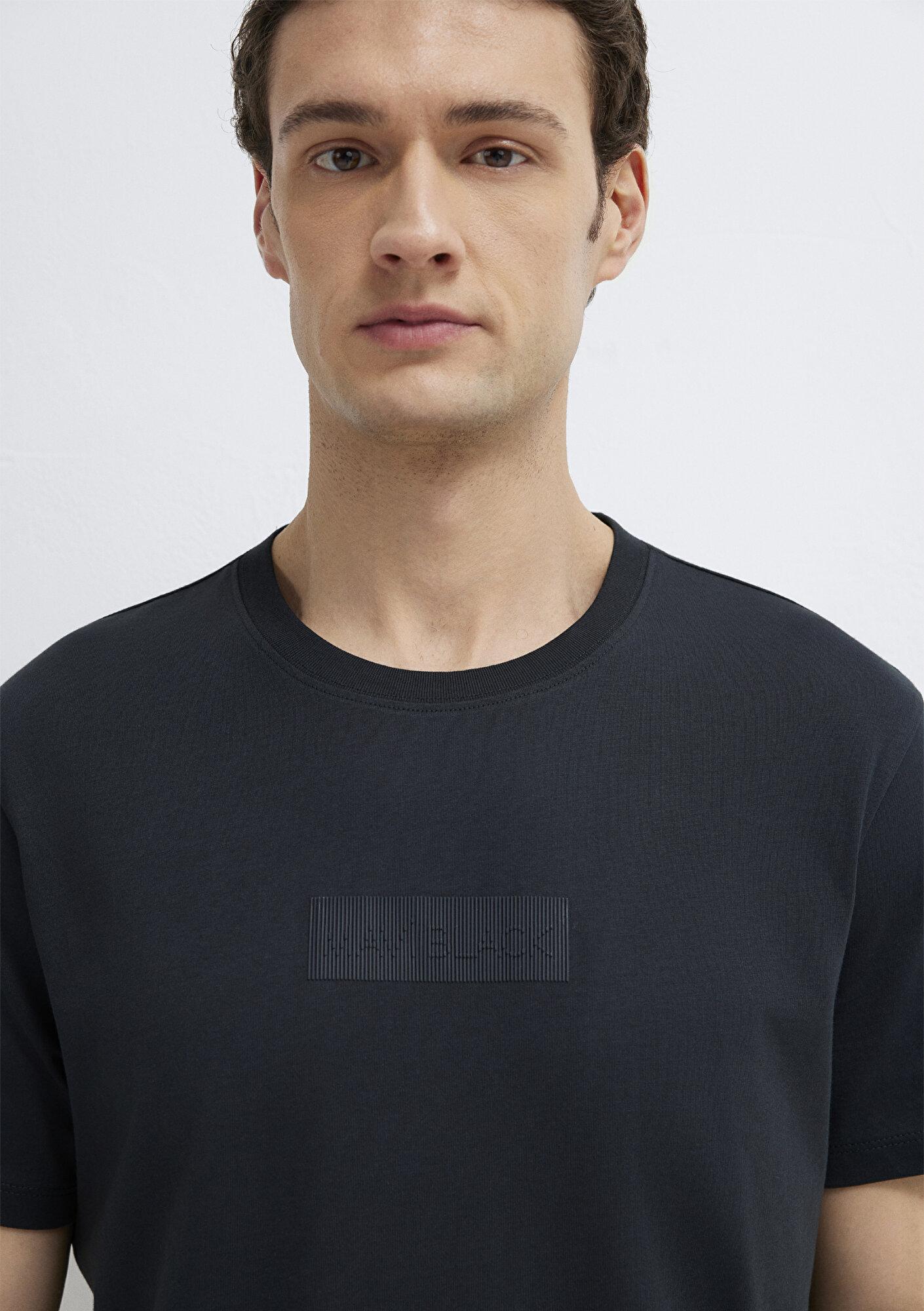 Mavi Mavi Black Baskılı Siyah Tişört Regular Fit / Normal Kesim 0613270-71379