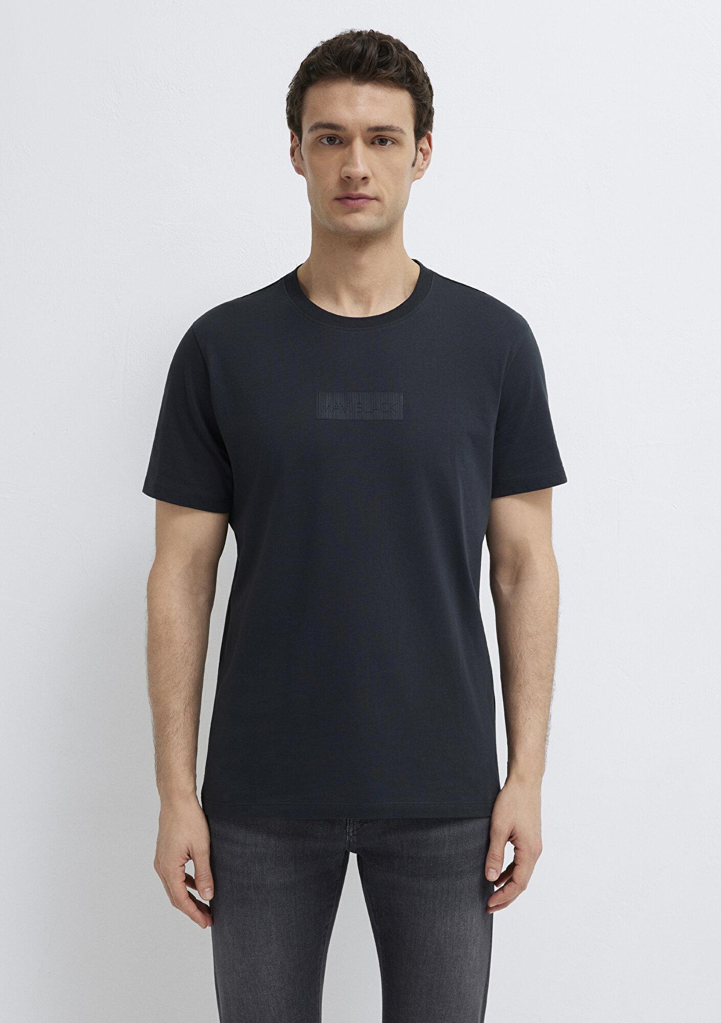 Mavi Mavi Black Baskılı Siyah Tişört Regular Fit / Normal Kesim 0613270-71379