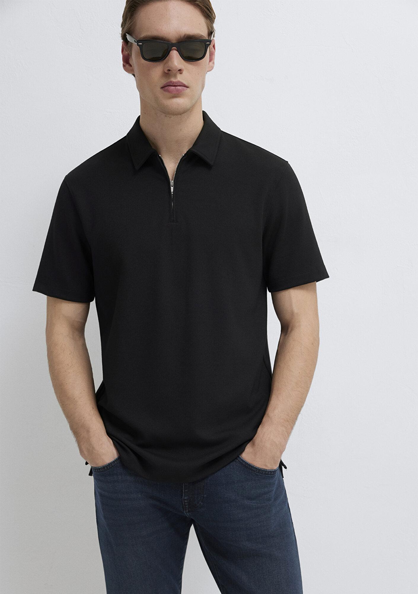 Mavi Siyah Polo Tişört Regular Fit / Normal Kesim 0613273-900