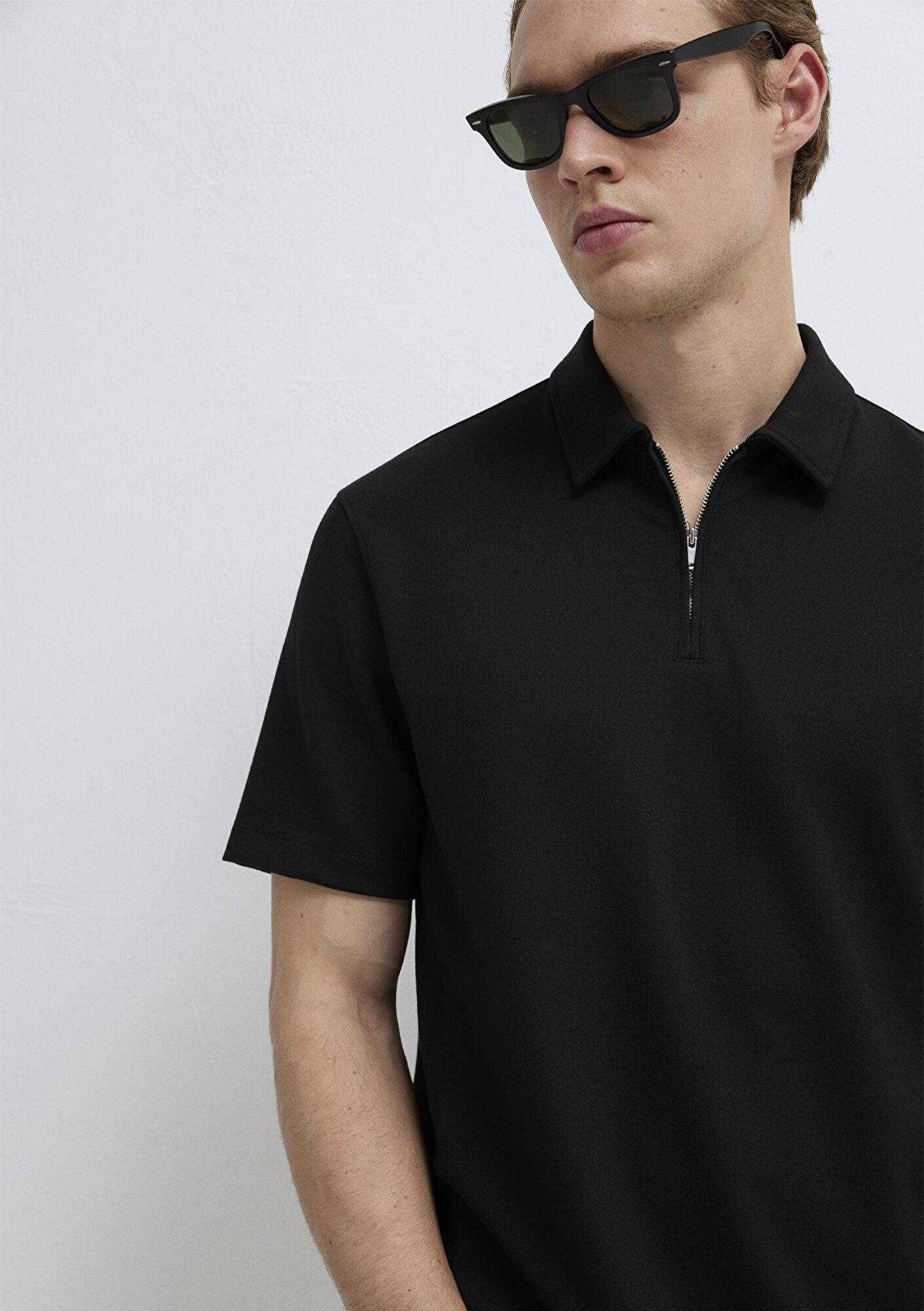 Mavi Siyah Polo Tişört Regular Fit / Normal Kesim 0613273-900