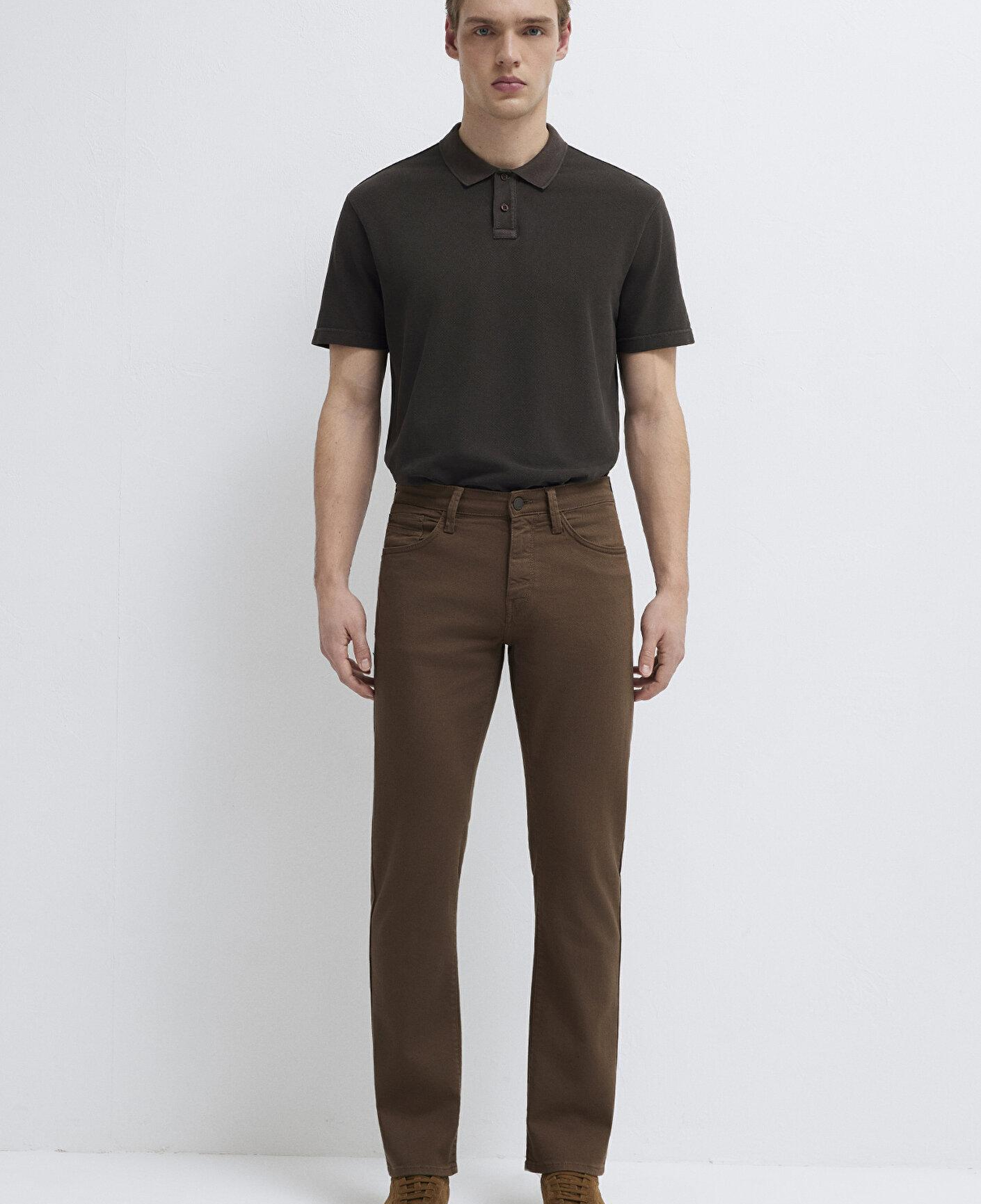 Mavi Martin Kahverengi Gabardin Pantolon 0037890680